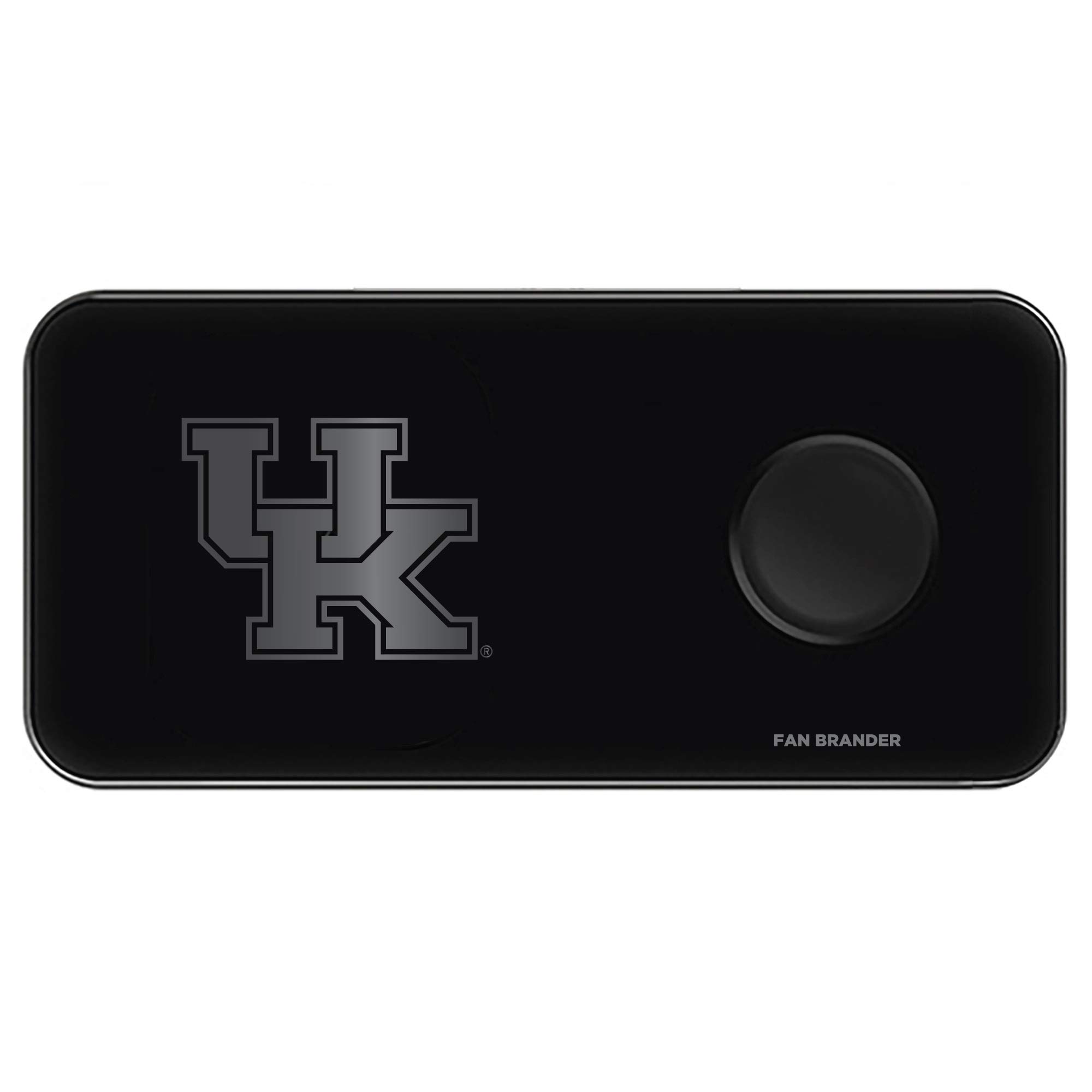 NCAA 3-in-1 Wireless Charging Pad with Laser Etched Logo - Perfect for Office & Home Use