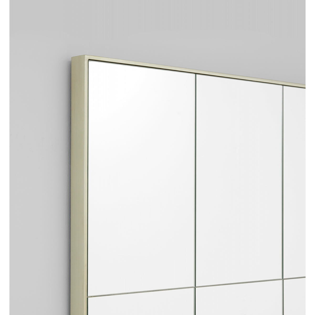 Silver Loft Medium Wall Mirror - Elegant Home Decor for Bedroom, Living Room & Entryway