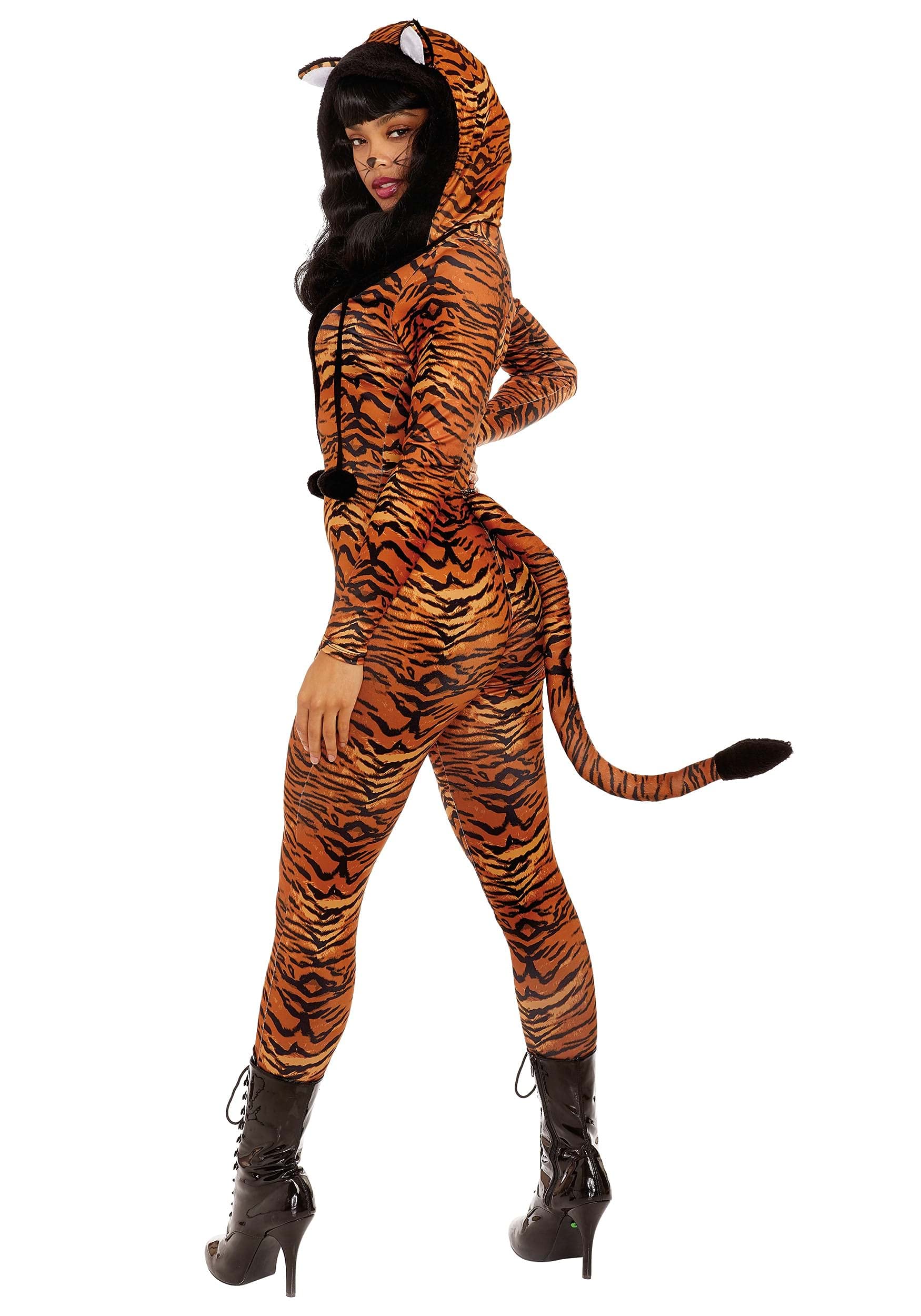 Dreamgirl Women's Tigress Lingerie Set - Sexy Lace Bra & Panty for Valentine's Day, Date Night & Boudoir Photography