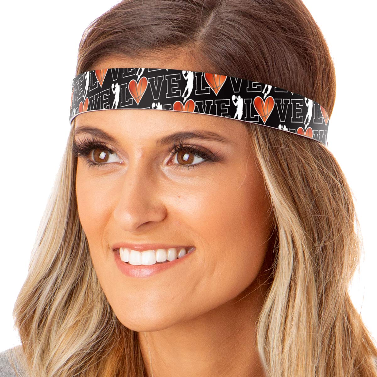 Adjustable No-Slip Basketball Headbands for Women, Girls & Teens - Perfect for Sports, Workouts & Outdoor Activities - Hipsy