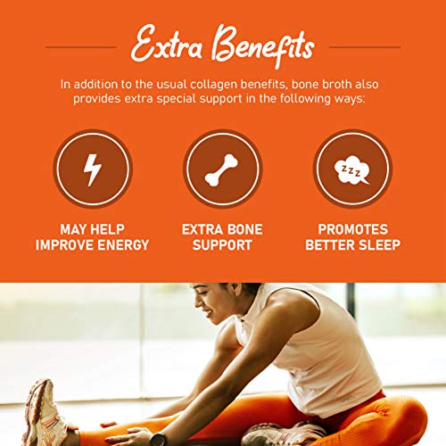 Grass-Fed Collagen Peptides Protein Powder - 100% Natural Bone Broth Collagen, Gluten Free, Dairy Free, Non-GMO, Paleo & Keto Friendly, 20g Protein per Serving, Unflavored (20 Servings) | Supports Joint Health, Skin Elasticity & Gut Wellness - Ideal for Smoothies, Coffee & Baking