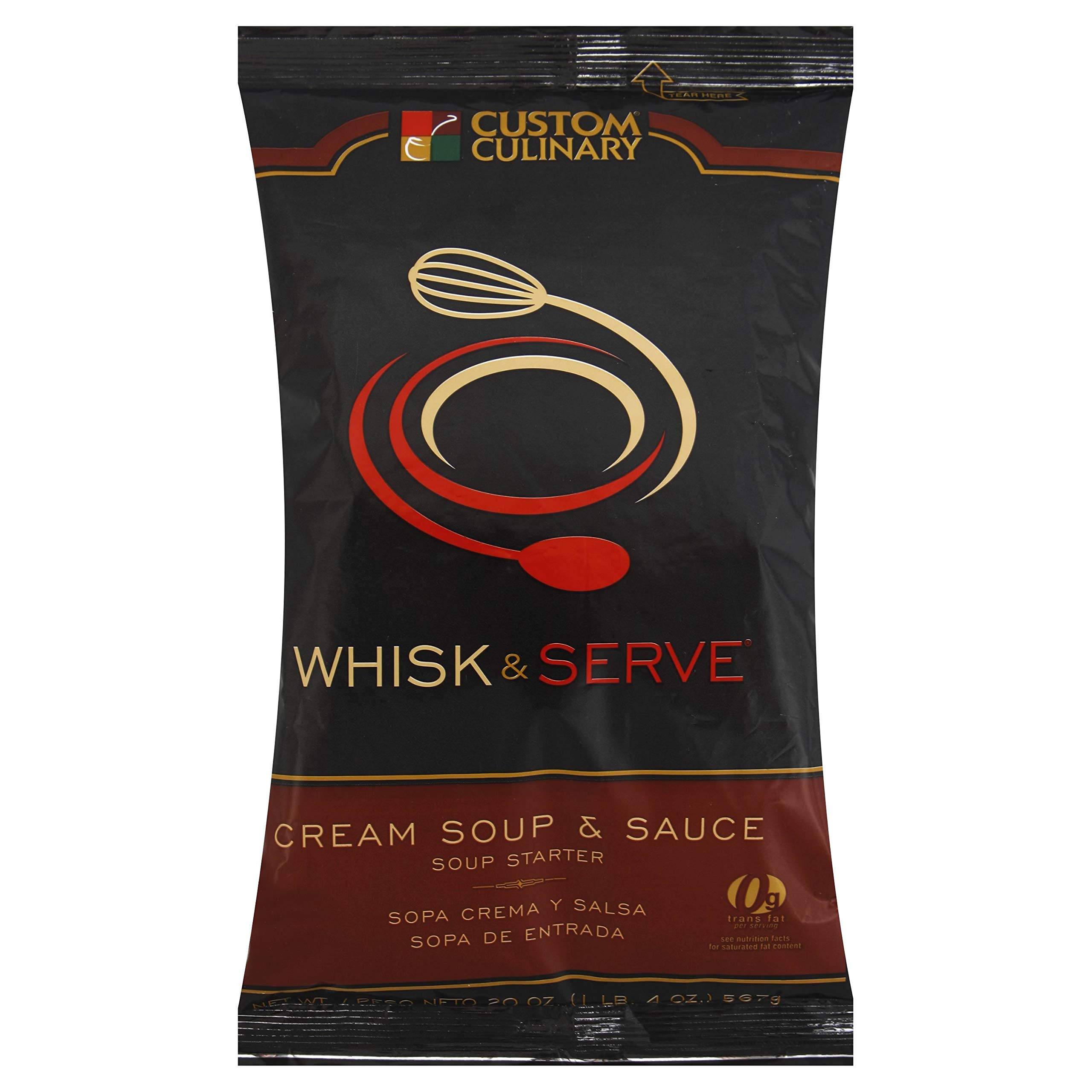 Instant Cream Soup Base - Red Flavor (6 Pack, 20 oz) | Quick & Easy Soup Mix for Cooking, Camping & Emergency Food Supplies