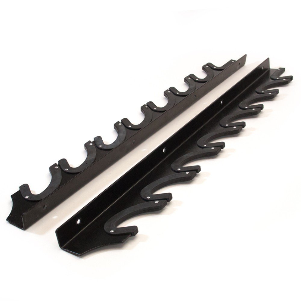 Rep Fitness Gun Rack Barbell Storage - Olympic Bar Holder for Home Gym, 3-Bar or 8-Bar Weightlifting Equipment Organizer - Perfect for Garage Gym, CrossFit & Strength Training Workouts