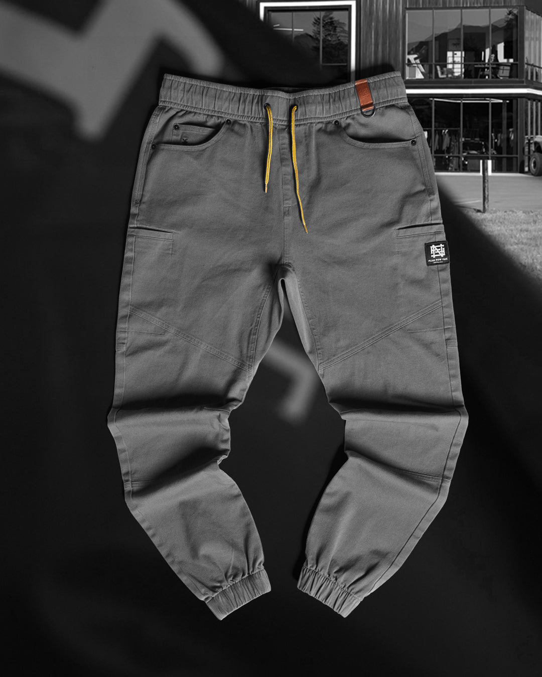 GOAT JOGGER Grey - Premium Men's Running Joggers for Comfort & Style - Perfect for Gym, Workout & Casual Wear