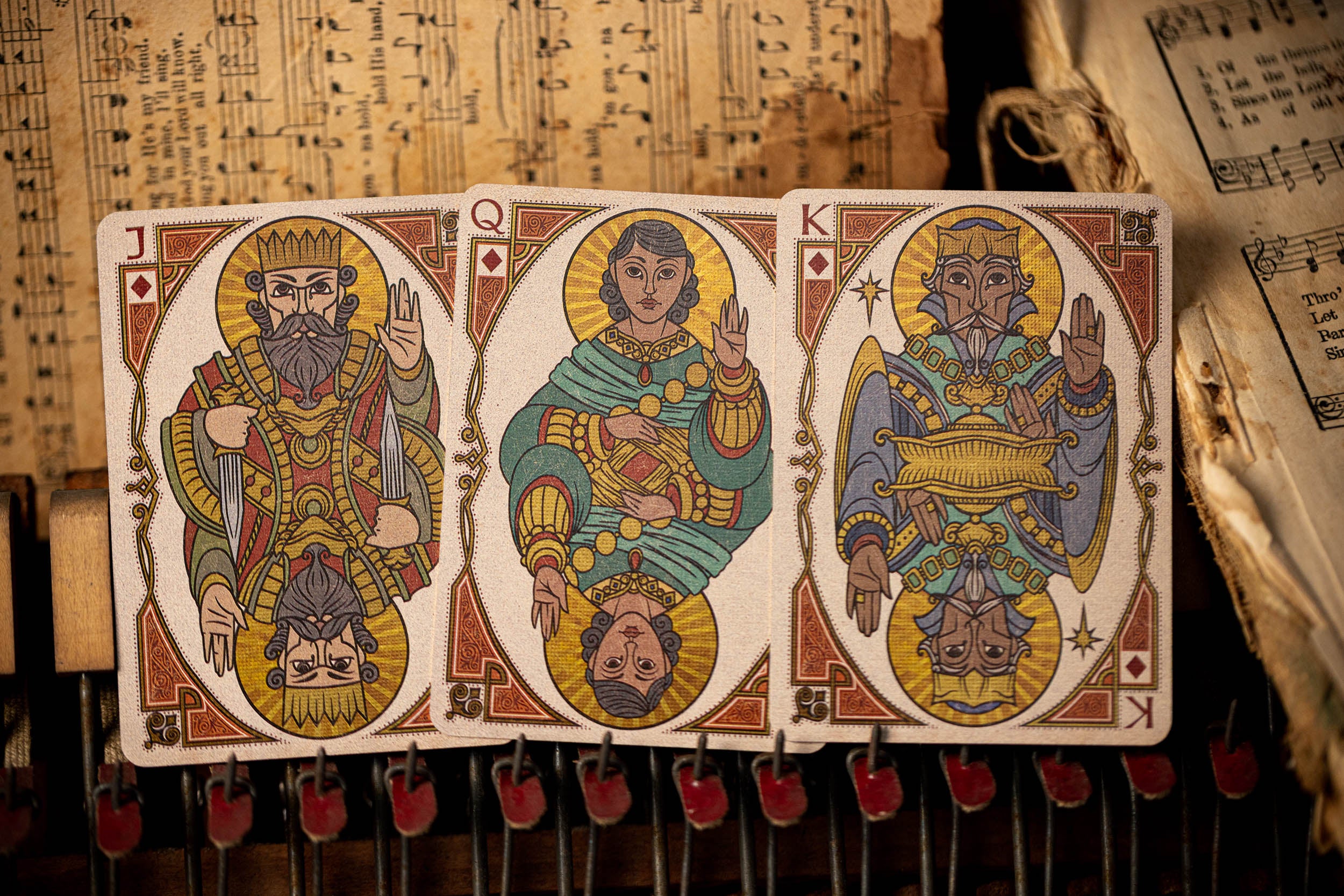 Premium Noel Standard Luxury Playing Cards - Elegant Casino-Grade Deck for Poker, Blackjack, and Card Magic Tricks | Perfect for Game Nights, Gifts, and Professional Use