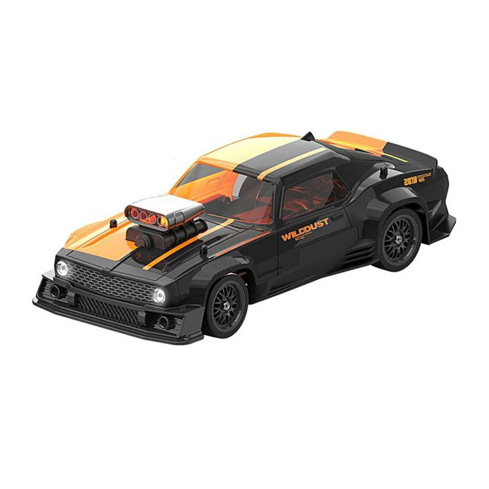 KAMTOM DC163A 1/16 Scale 4WD High-Speed Drift RC Car - 50km/h, ESP Gyro Stabilizer, LED Headlights - Perfect for Indoor/Outdoor Racing, Drifting & RC Car Enthusiasts