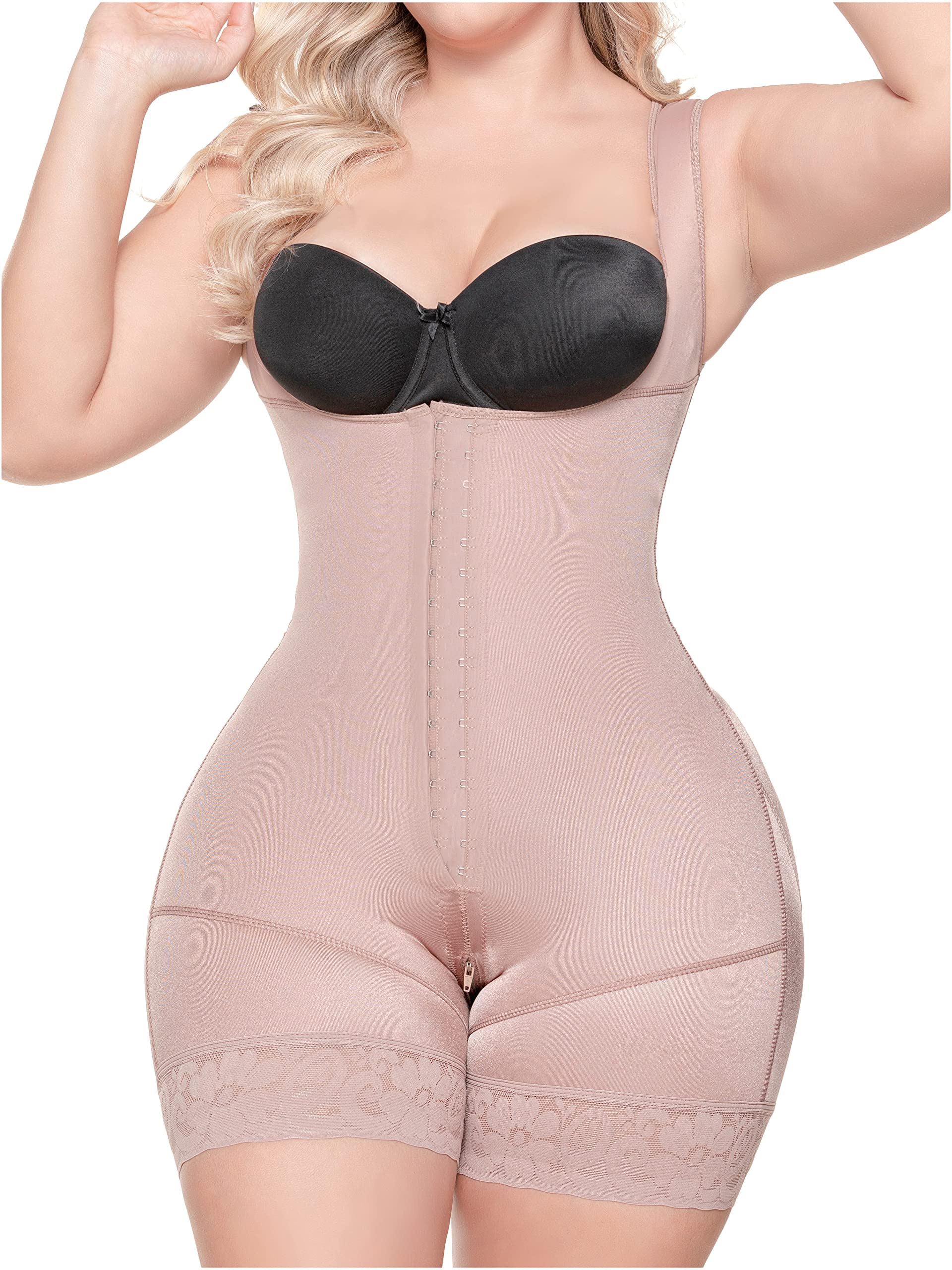 Sonryse TR211BF Butt Lifter Shapewear for Women - Post Surgery Colombian Fajas Reductoras - Stage 1 Waist Trainer for Body Shaping & Tummy Control - Perfect for Everyday Wear, Special Occasions & Recovery