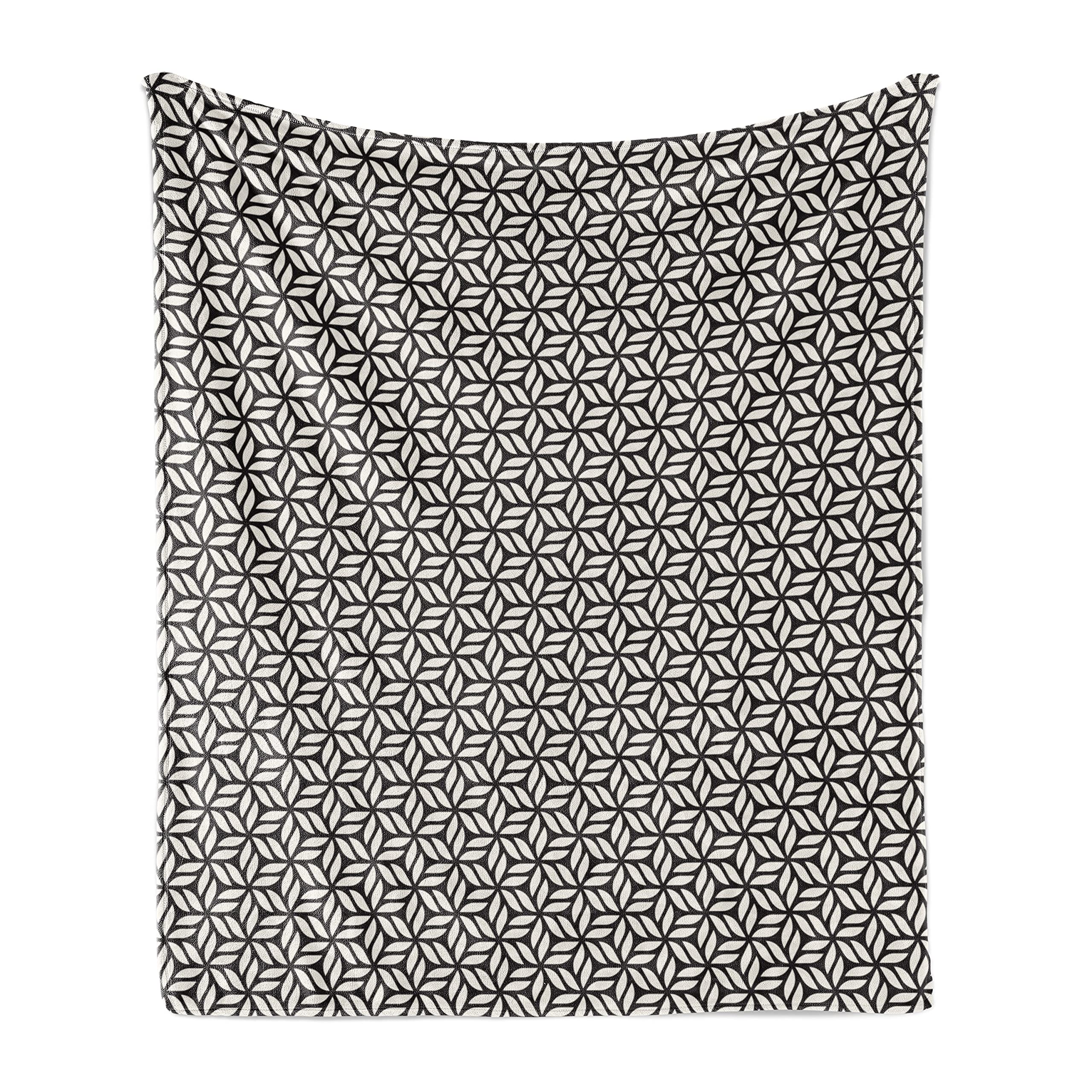 Ambesonne Flannel Fleece Throw Blanket 60