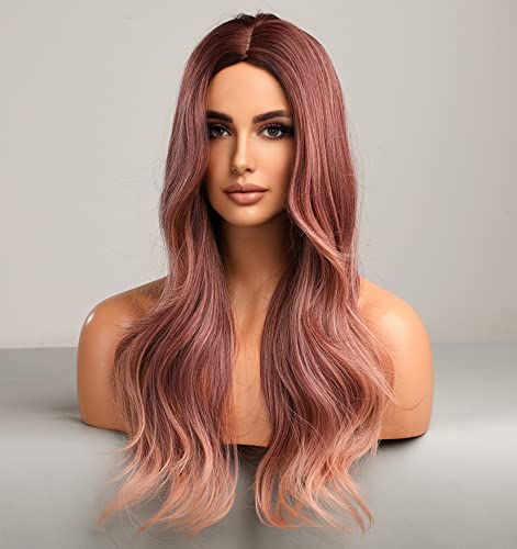 Platinum Blonde Ombre Lace Front Wig - Natural Looking Human Hair Wig for Women | Perfect for Cosplay, Parties & Daily Wear