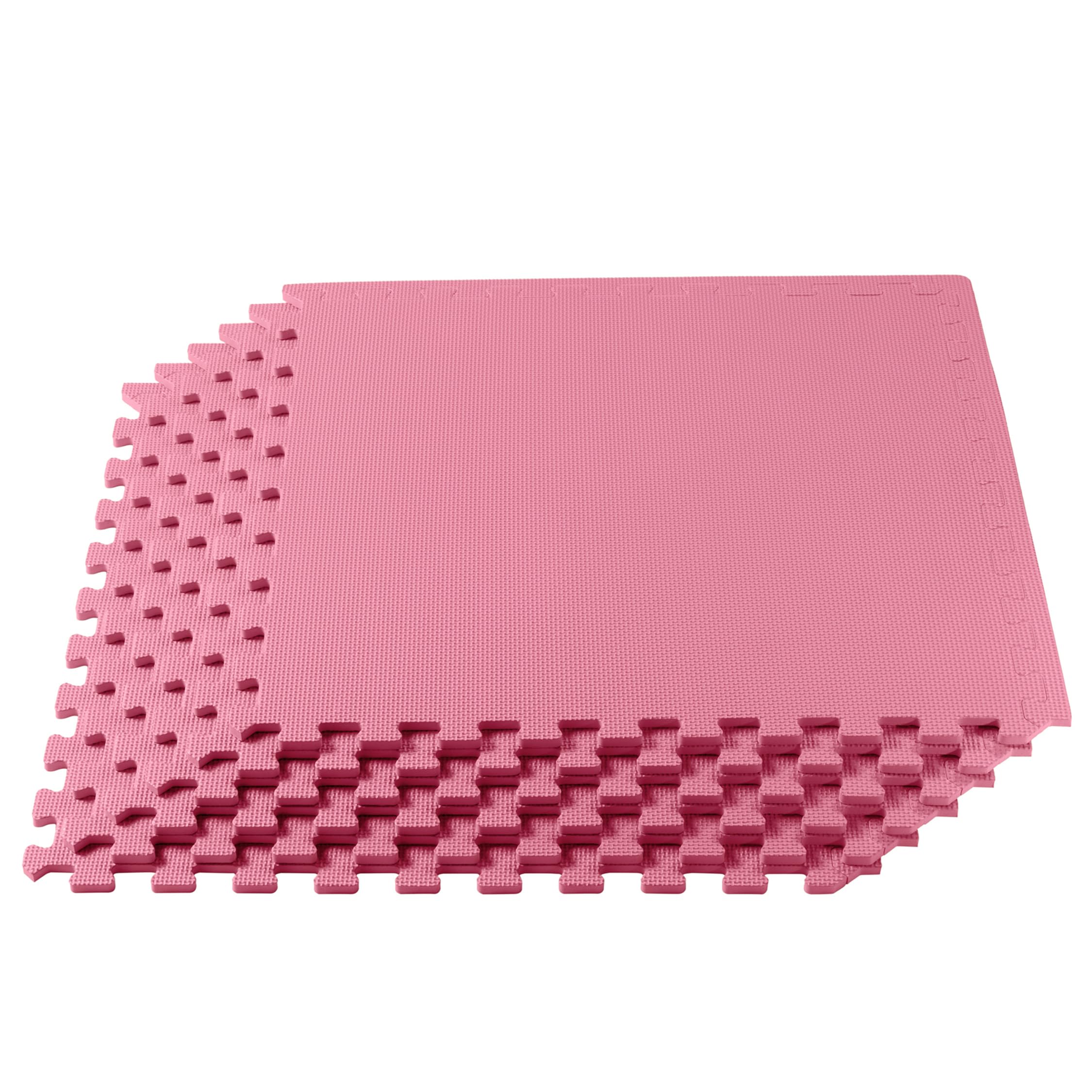 3/8 Inch Thick Premium Exercise Floor Mat - Non-Slip, Durable Gym Mats for Home Workouts, Yoga & Fitness - Ideal for Home Gym, Garage Workouts & Martial Arts Training
