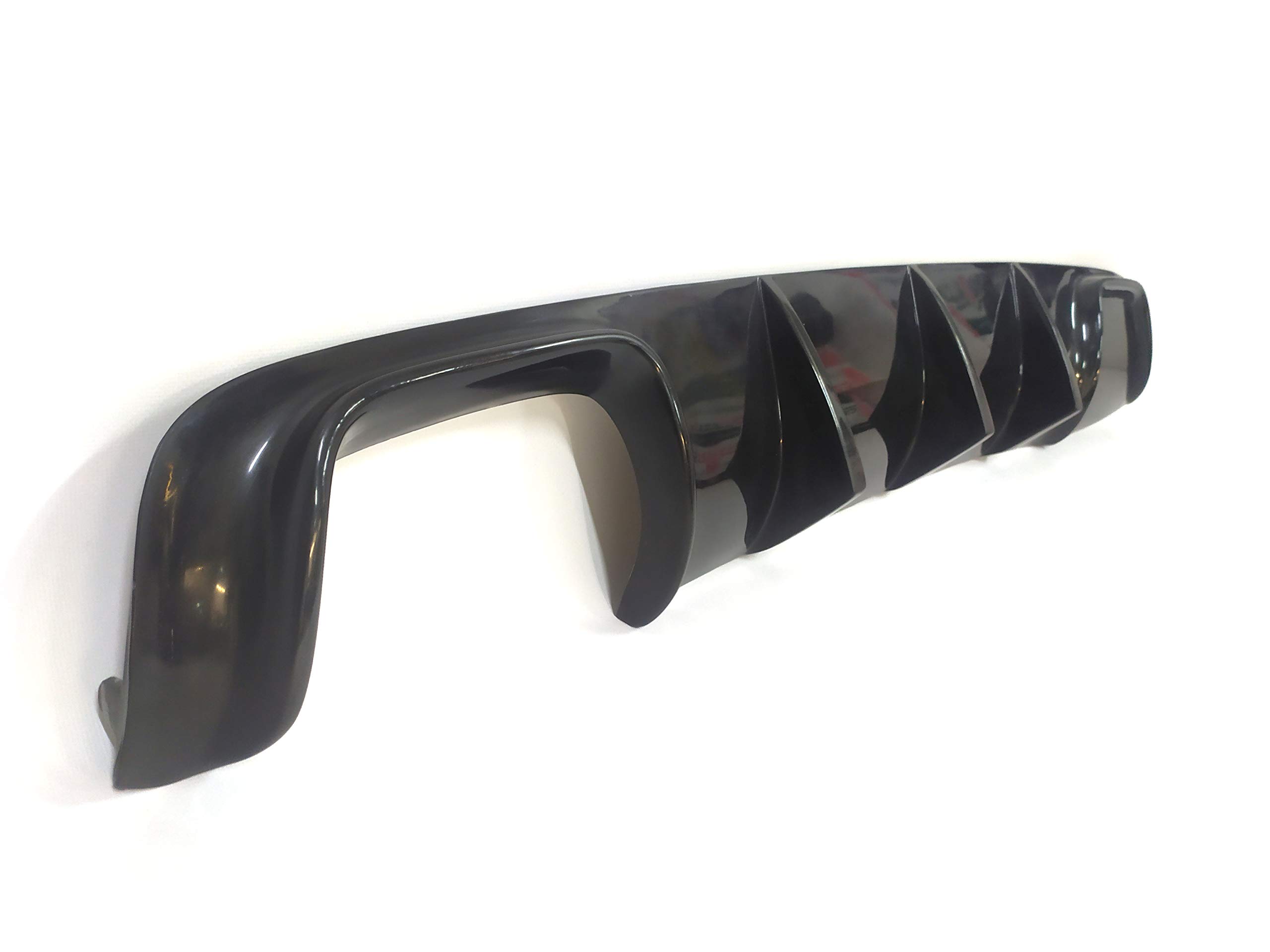 Hamann Style Rear Bumper Diffuser Lip Splitter with Exhaust for BMW E39 M5 Series - Enhance Aerodynamics & Sporty Look for Street Racing & Car Shows