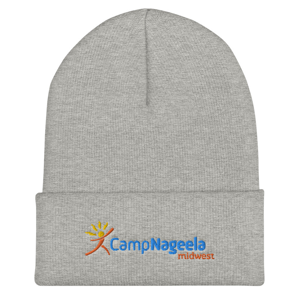 Nageela Midwest Cuffed Beanie for Men & Women - Warm Winter Knit Hat for Outdoor Activities, Skiing, Snowboarding & Casual Wear