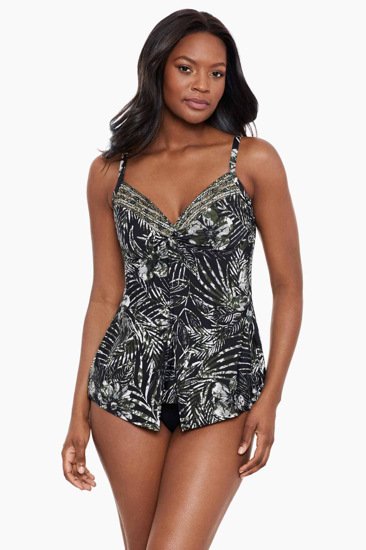 Love Knot Tankini Top in Zahara - Stylish Swimwear for Women | Perfect for Beach, Pool & Summer Vacations