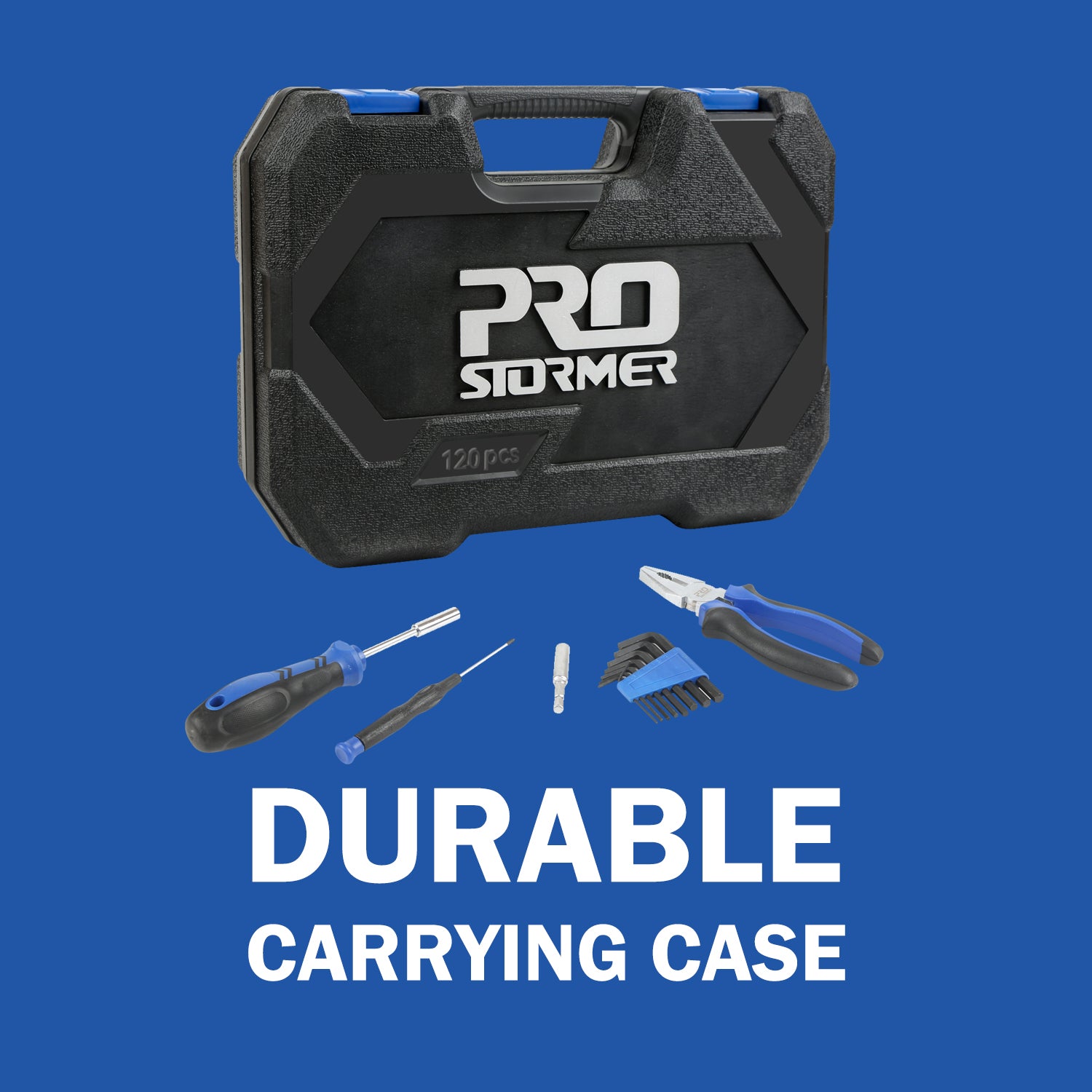 120-Piece Essential Home Tool Kit for DIY Repairs & Maintenance - Perfect for Household Fixes, Furniture Assembly, and Small Projects