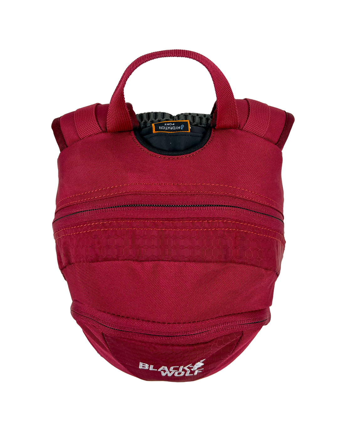 Black Wolf Yanga 13L Hiking Backpack - Tibetan Red Outdoor Daypack for Camping, Travel & Daily Use