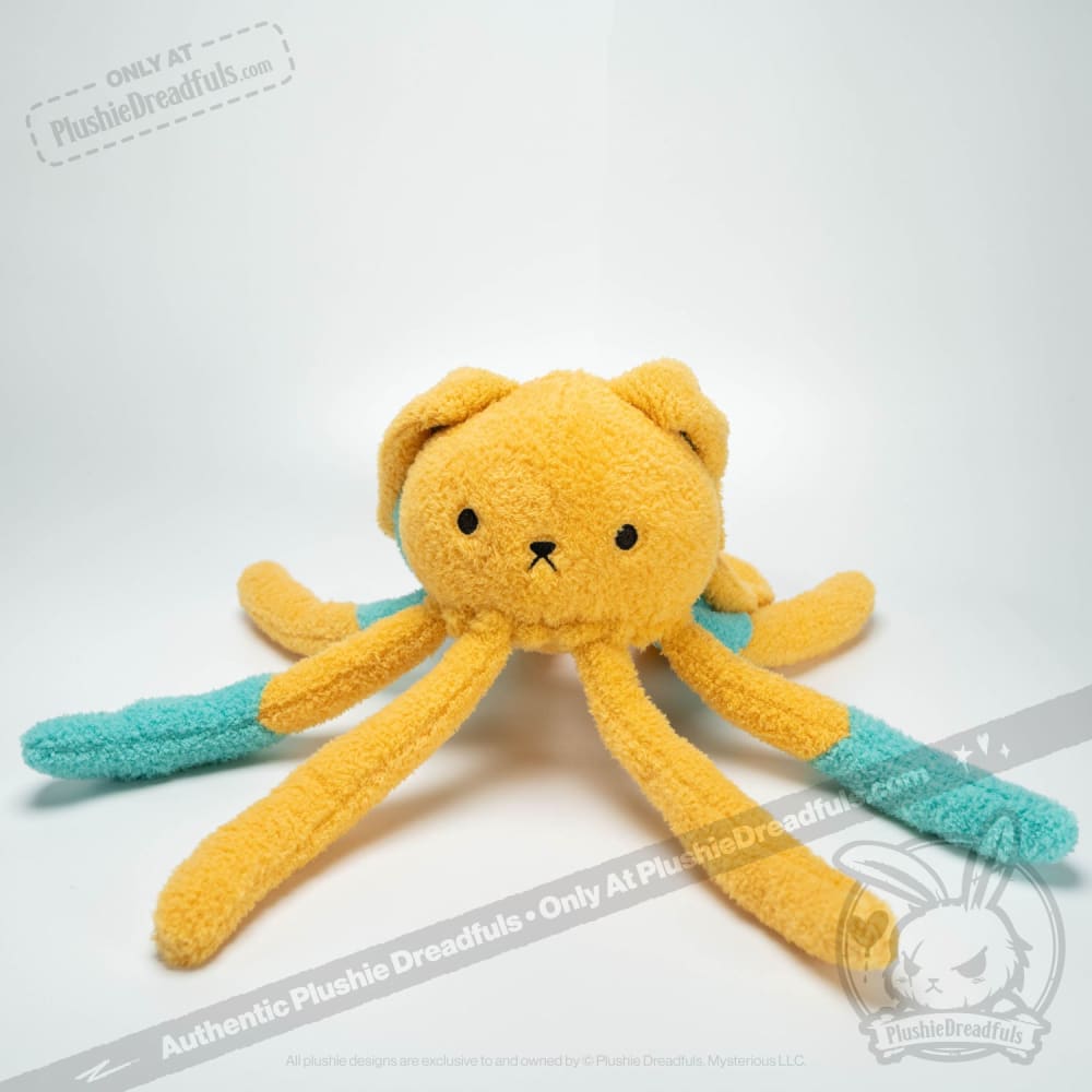 Plushie Dreadfuls Sensory Processing Disorder Jellyfish Rabbit Stuffed Animal - Soft Anxiety Relief Toy for Kids & Adults, Perfect for Therapy, Calming Sensory Needs and Emotional Support
