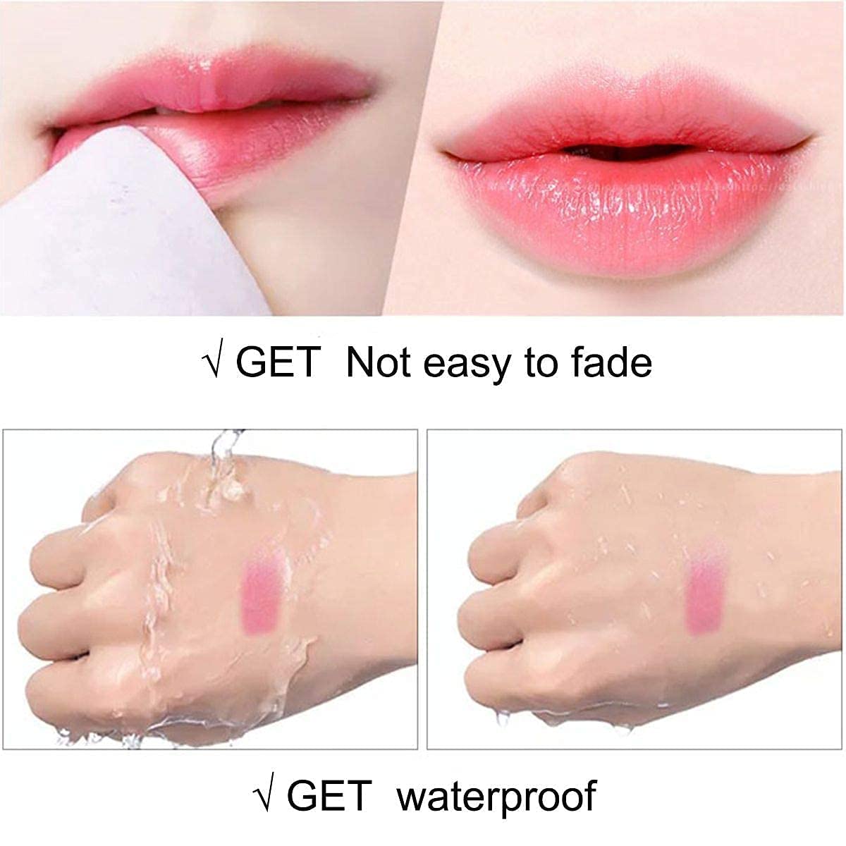 Temperature-Sensitive Color Changing Lip Balm - Candy & Fruit Flavored Hydrating Moisturizer for Dry Lips | Perfect for Everyday Use, Gifts, and Seasonal Lip Care