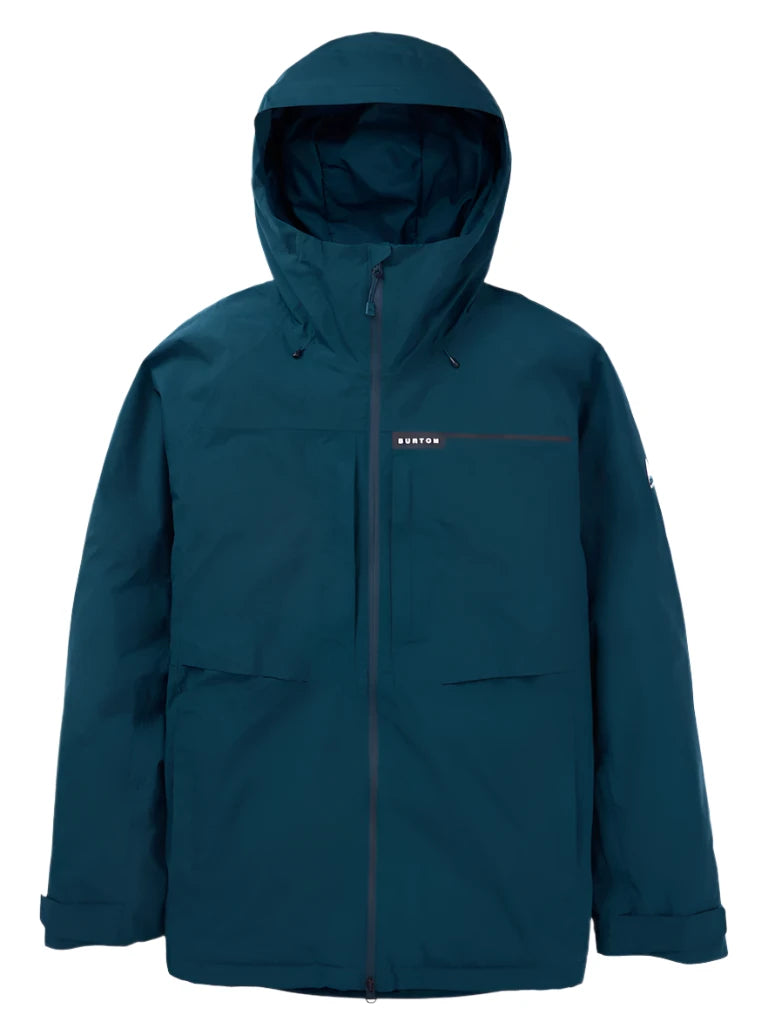 Burton Frostner 2L Waterproof Ski Jacket for Men & Women - 2025 Winter Snowboarding & Outdoor Adventure Gear