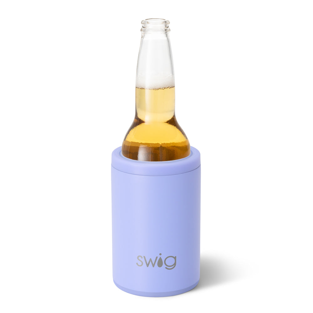 12oz Hydrangea Insulated Can & Bottle Cooler - Keep Drinks Cold for Picnics, BBQs, and Outdoor Adventures