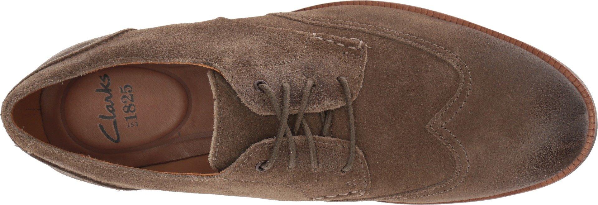 Clarks Men's Broyd Wing Oxford Shoes - Classic Comfort Dress Shoes for Business & Formal Occasions
