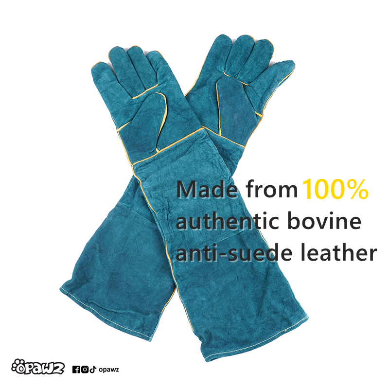 OPAWZ Professional Cat Grooming Gloves (GT26) - Pet Hair Removal & Massage Mittens for Shedding Control - Perfect for Brushing, Bonding & Relaxing Your Feline at Home