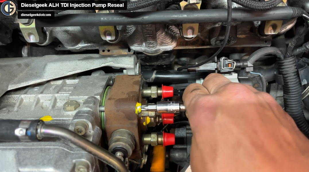 1996-2003 VW TDI Injection Pump Reseal Instructional Video - Golf, Jetta, New Beetle & Passat Repair Guide - DIY Diesel Engine Maintenance Tutorial