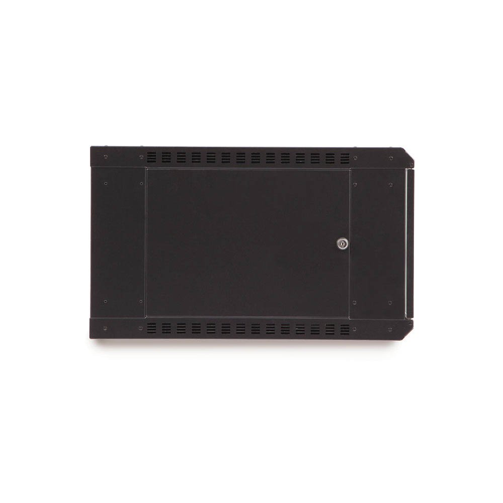 6U Wall Mount Rack Cabinet with Glass Door for Network & AV Equipment