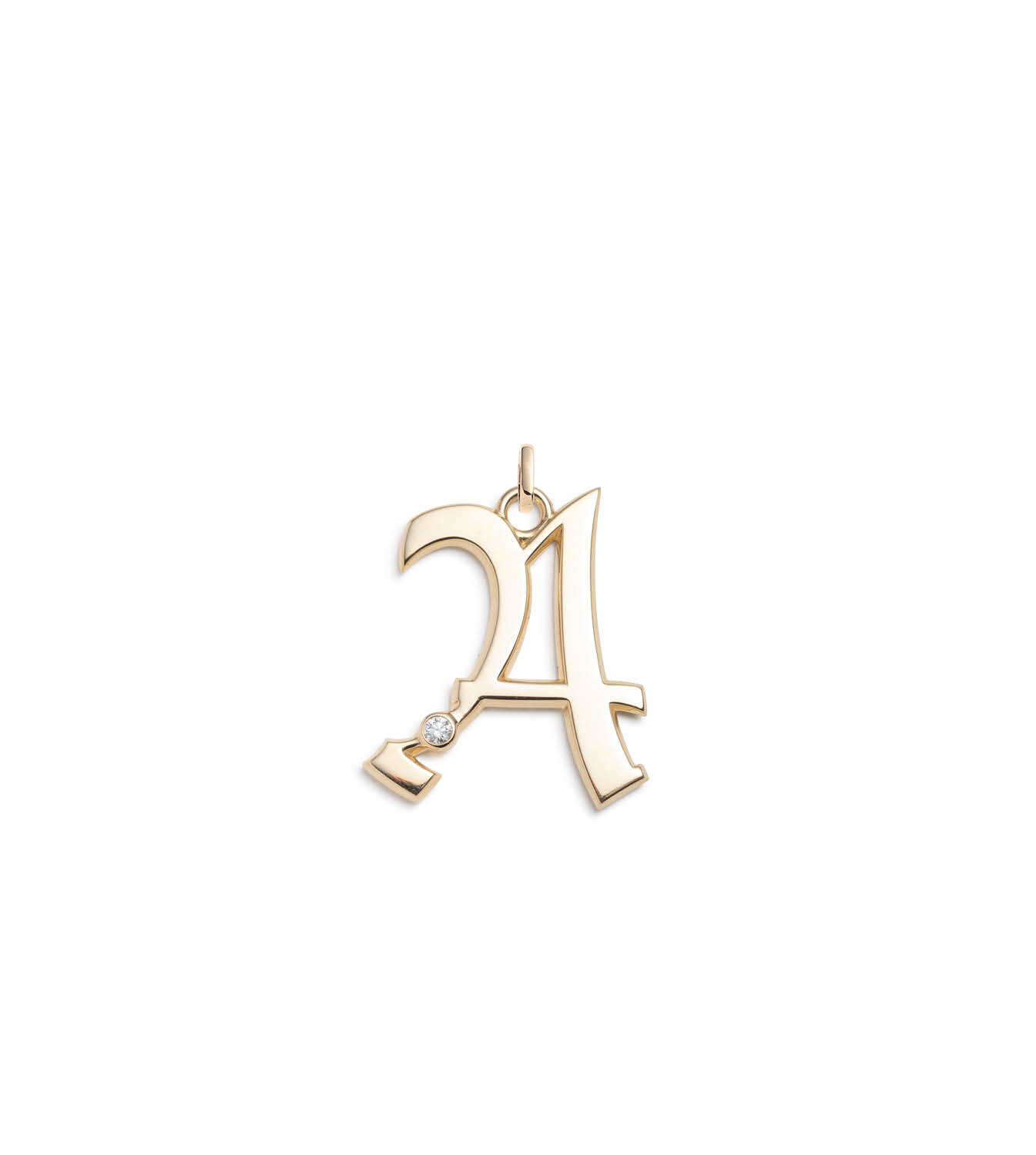 Personalized Engravable Letter Necklace with Annex Link - Custom Name Initial Pendant Jewelry for Women, Gift for Her, Birthday, Anniversary, Valentine's Day