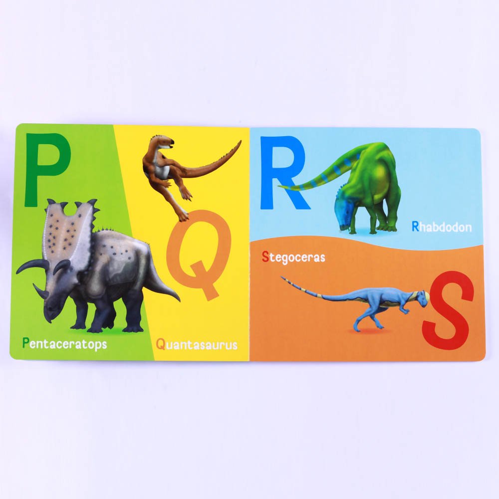 ABC Dinosaurs - AMNH ABC Board Book for Kids | Fun Early Learning Alphabet Book with Dinosaur Illustrations | Perfect for Preschool Education & Bedtime Reading