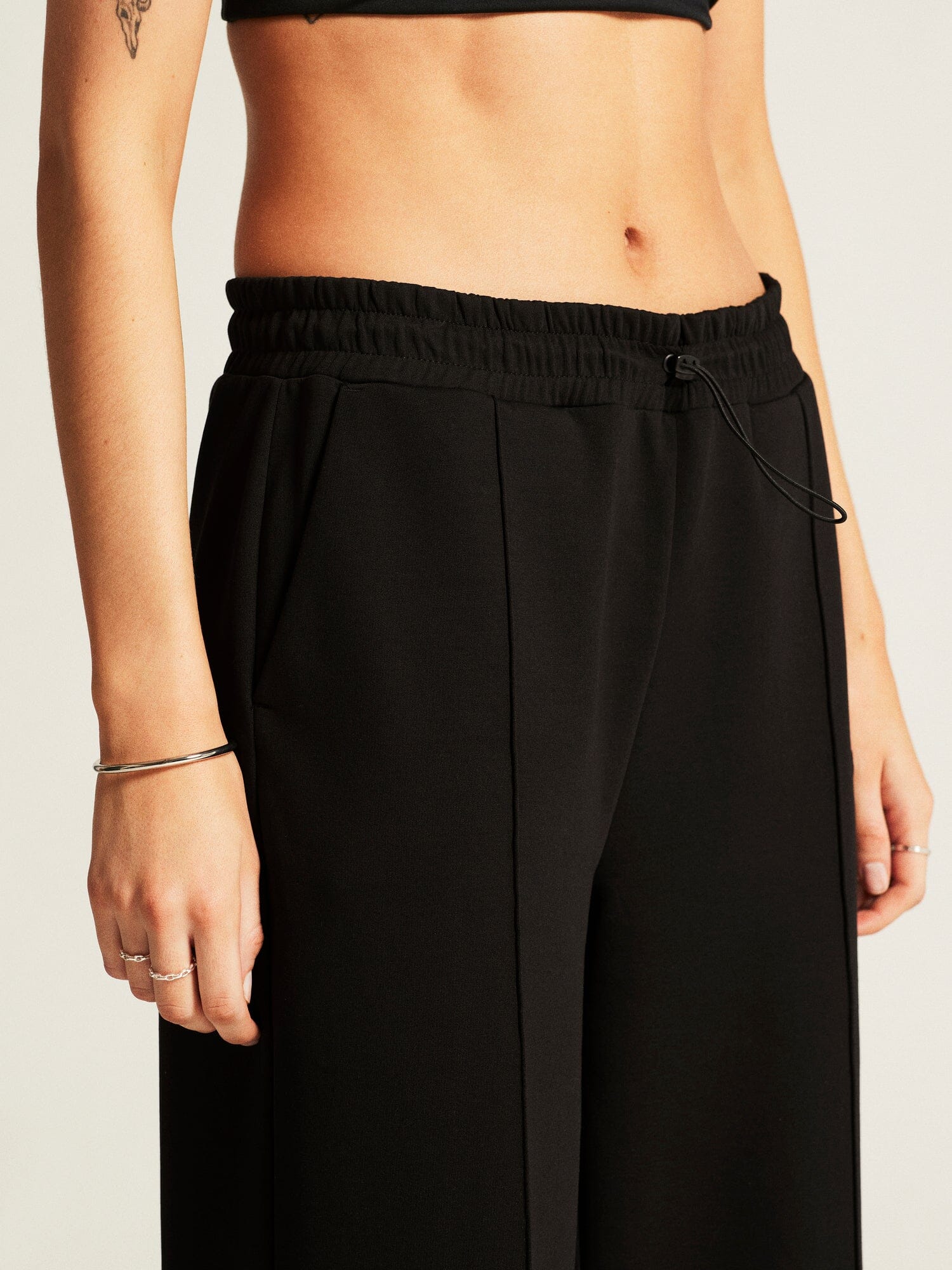 Women's High Waisted Wide Leg Sweatpants - Soft Fleece Lounge Pants for Yoga, Running & Casual Wear