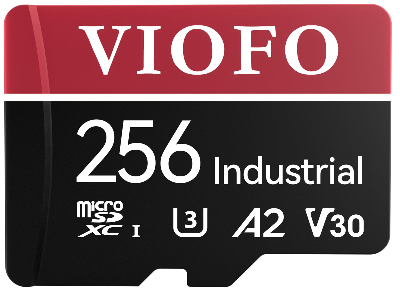 VIOFO 256GB Industrial Grade microSD Card - U3 A2 V30 High Speed Memory Card with Adapter - Supports 4K Ultra HD Video Recording - Perfect for Dash Cams, Security Cameras & Action Cameras