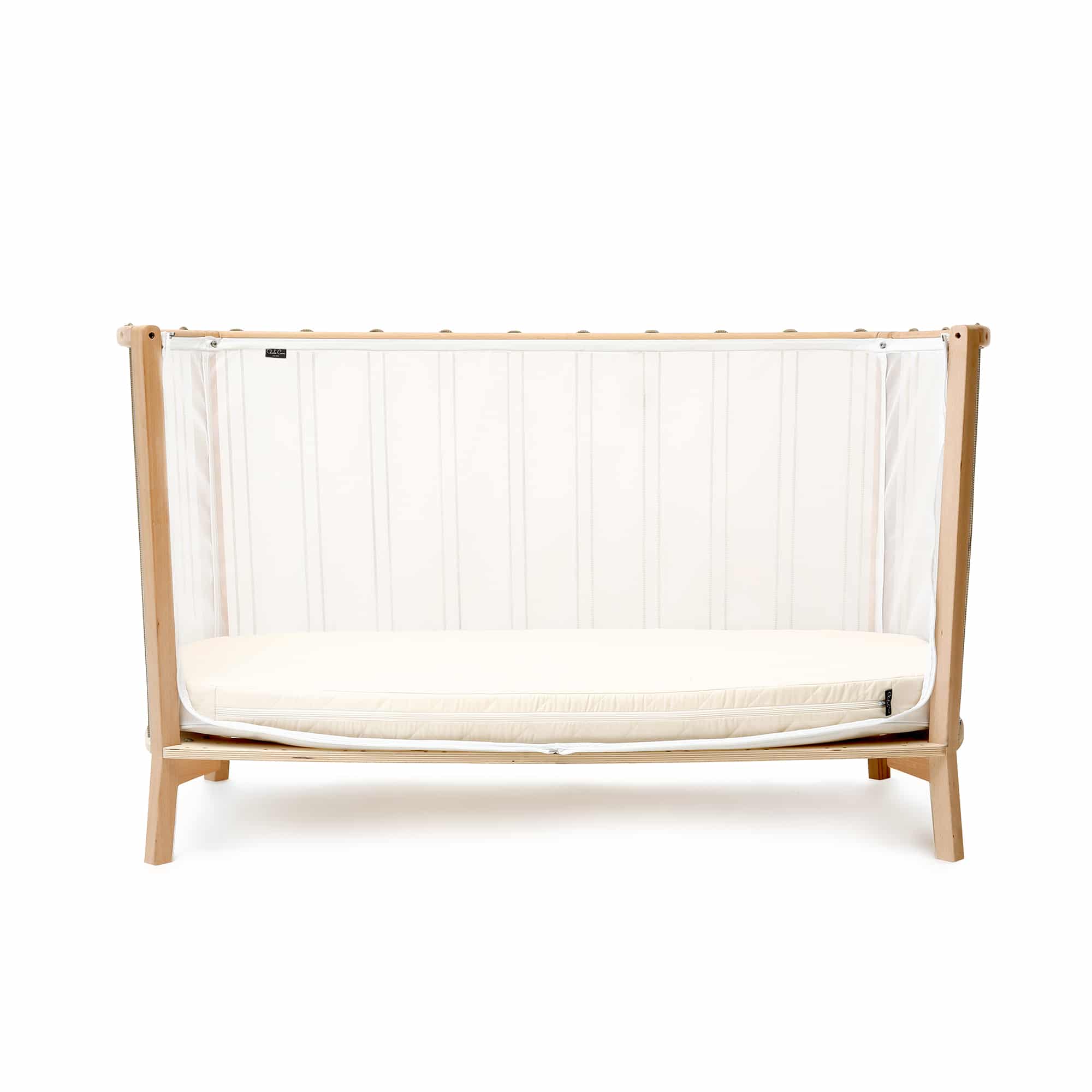 Charlie Crane Kimi Baby Bed with Organic Mattress – Safe & Comfortable Crib for Newborns & Toddlers – Perfect for Nursery, Bedroom, or Travel Use