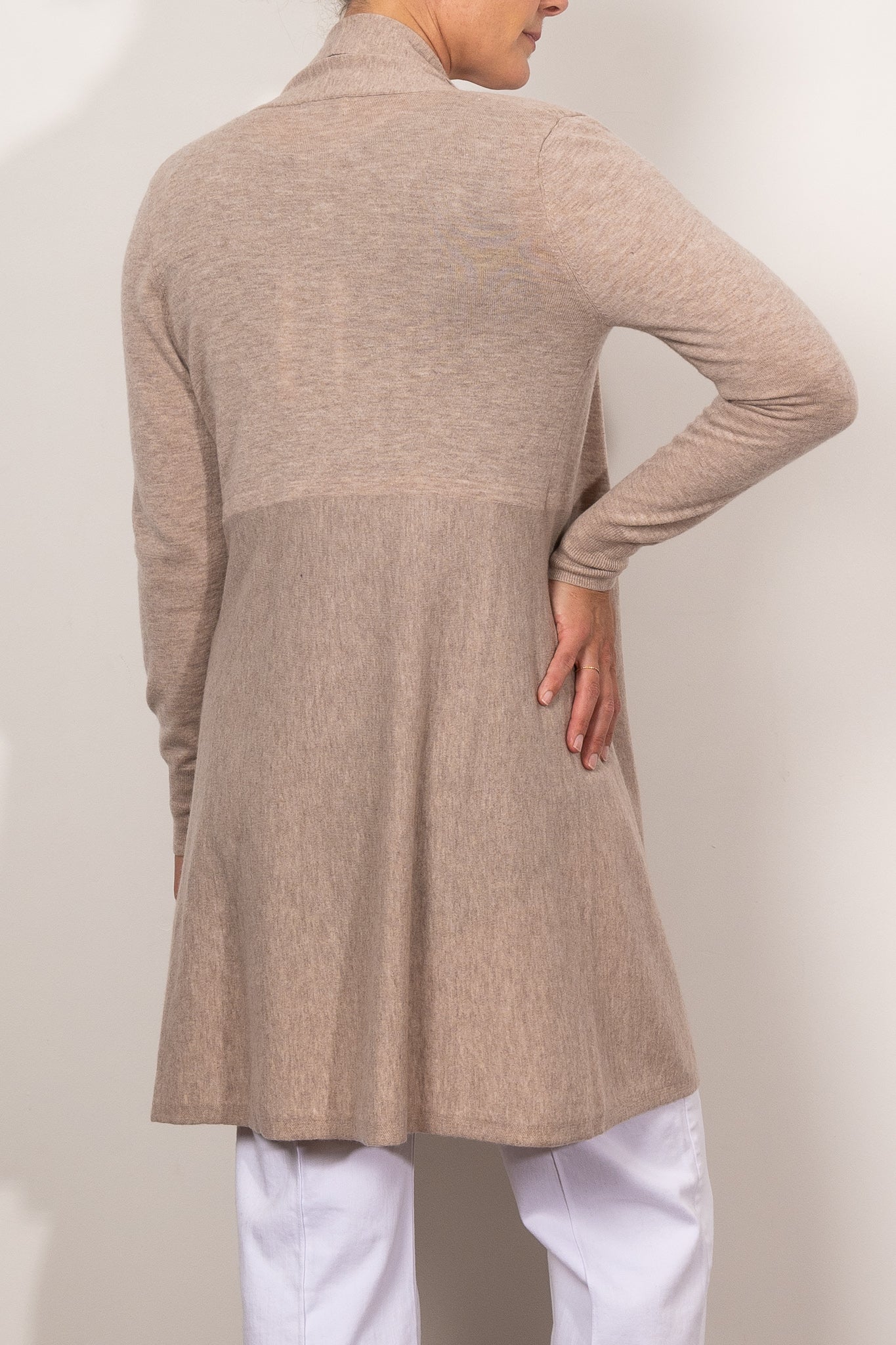 Bridge & Lord Emily Edge To Edge Cardigan - Women's Lightweight Open Front Knit Sweater for Fall & Winter | Perfect for Office, Casual Outfits & Layering