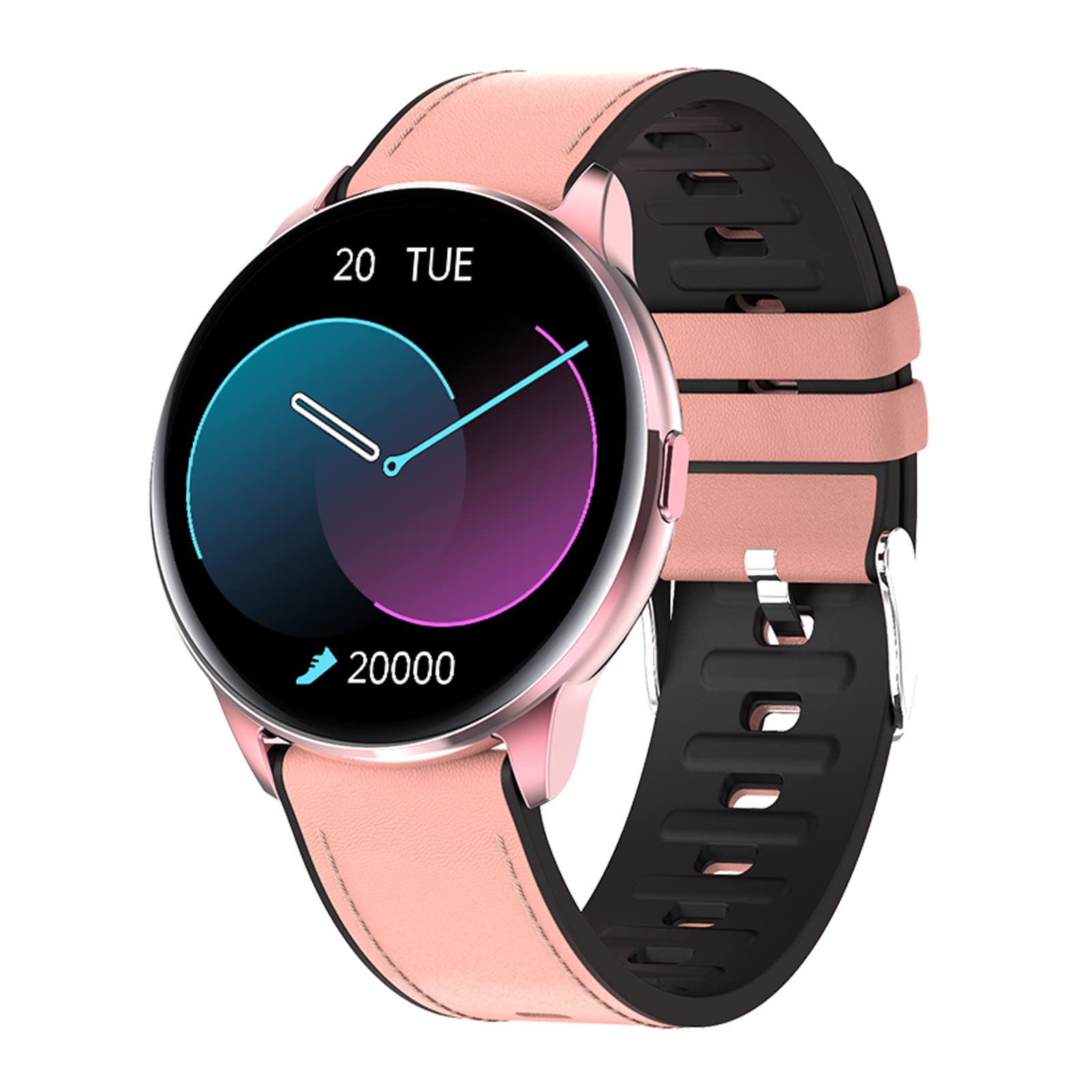 Smart Watch with Heart Rate Monitor - Waterproof Fitness Tracker for Men & Women | Android iOS Compatible for Sports & Health Tracking