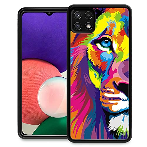Colorful Lion Head