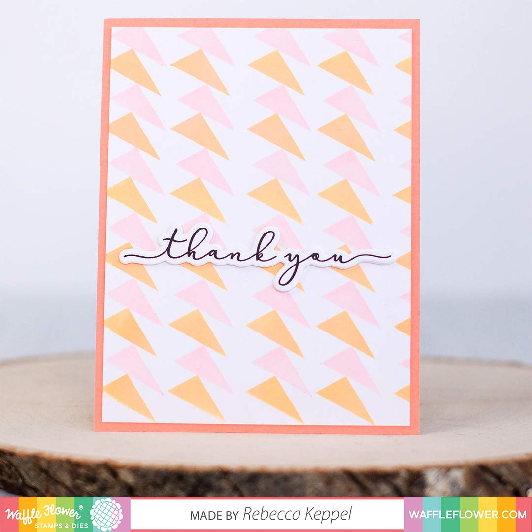 Waffle Flower Sentiment Additions Stamp Set - DIY Scrapbooking, Card Making, Handmade Greeting Cards & Craft Projects