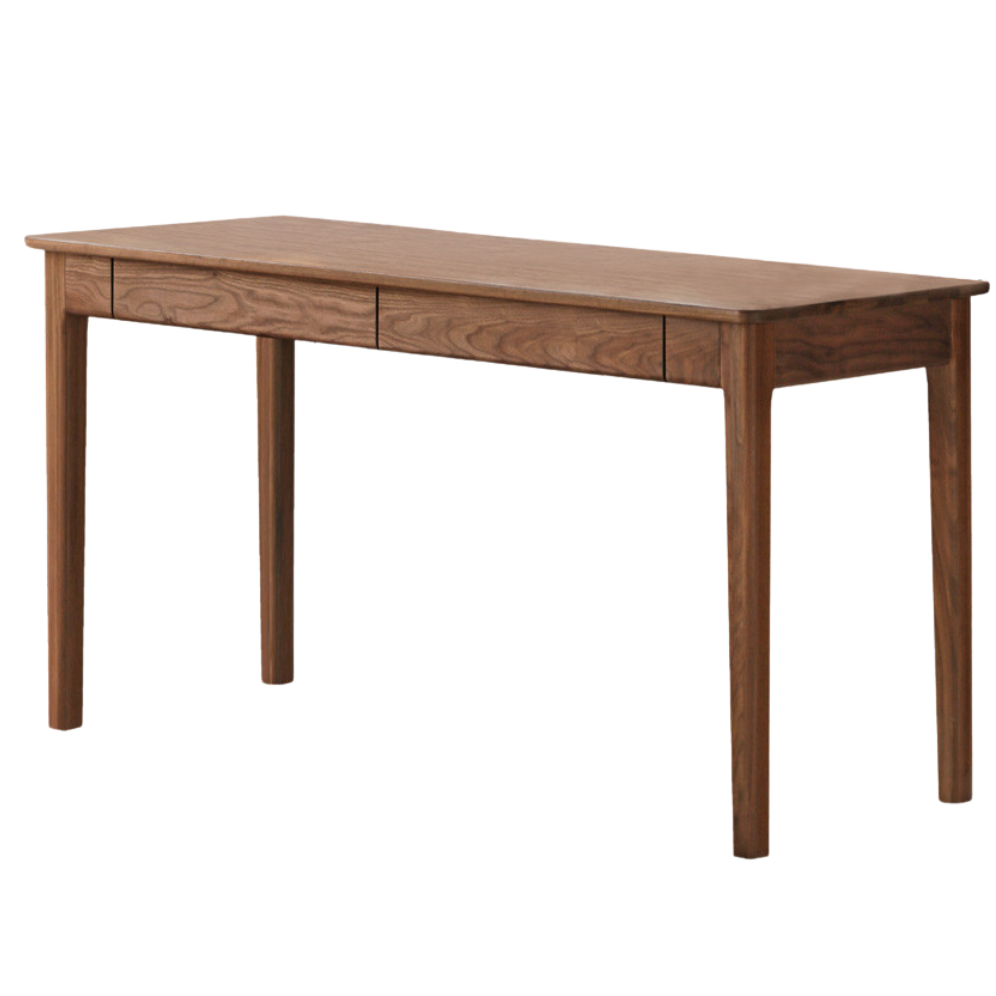 55.1x23.6x29.5 inch / 140x60x75 cm /Rich Dark Walnut color / double suction desk