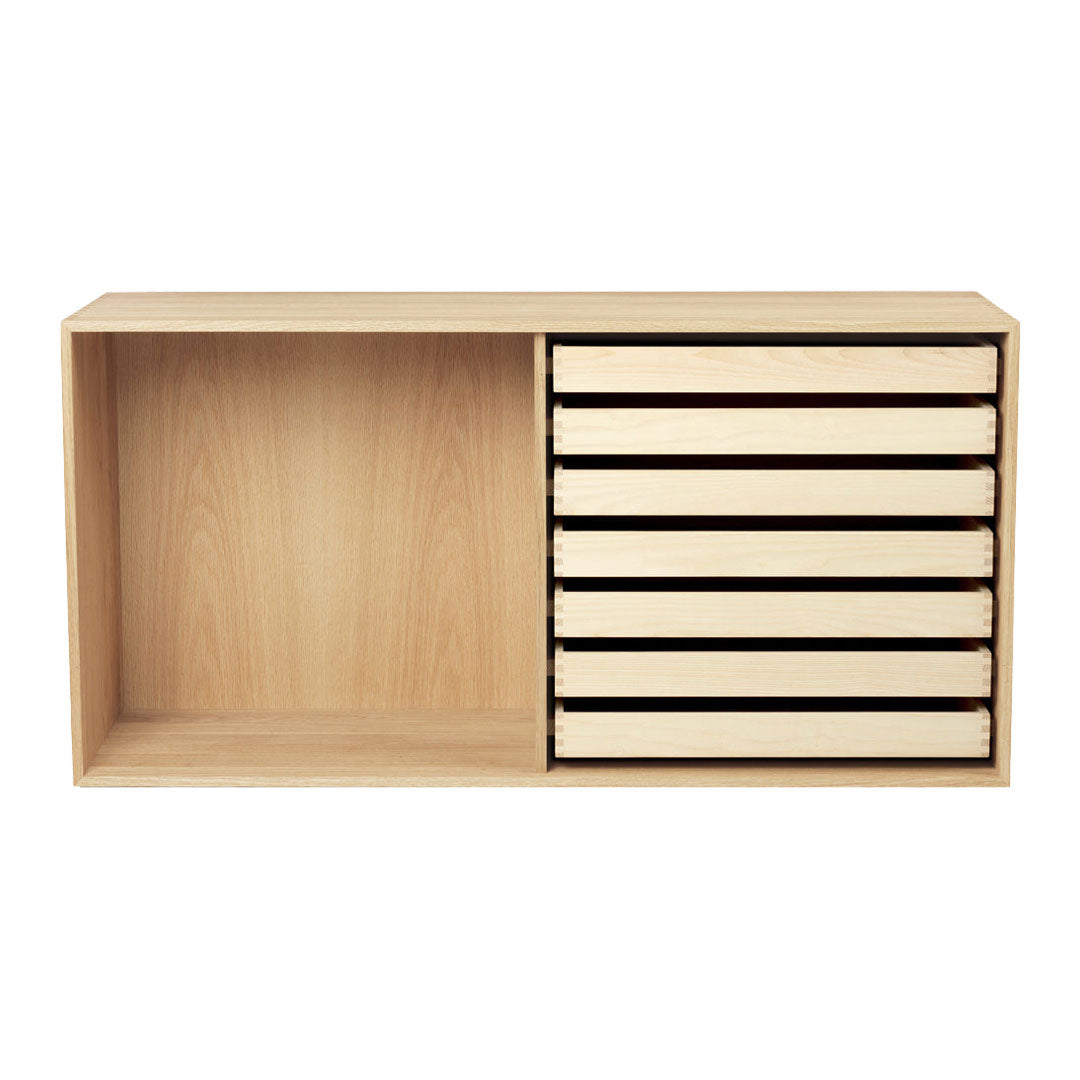 FK632110 7-Tier Deep Bookcase with Adjustable Shelves - Perfect for Home Office, Living Room, and Library Storage Organization