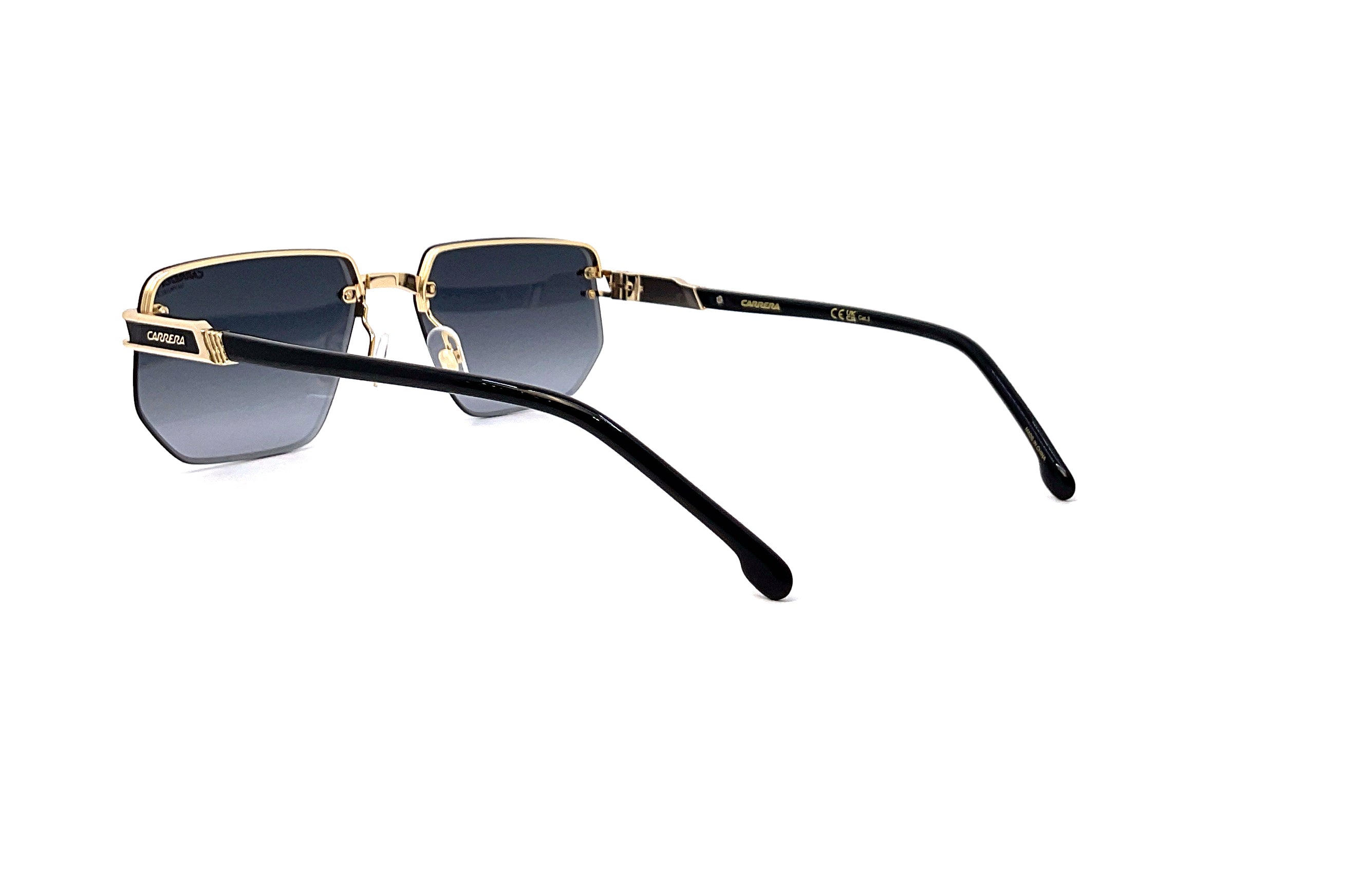 Carrera 1070/S Sunglasses - Gold & Black Aviator Style for Men & Women - Perfect for Driving, Outdoor Sports & Fashion Accessories