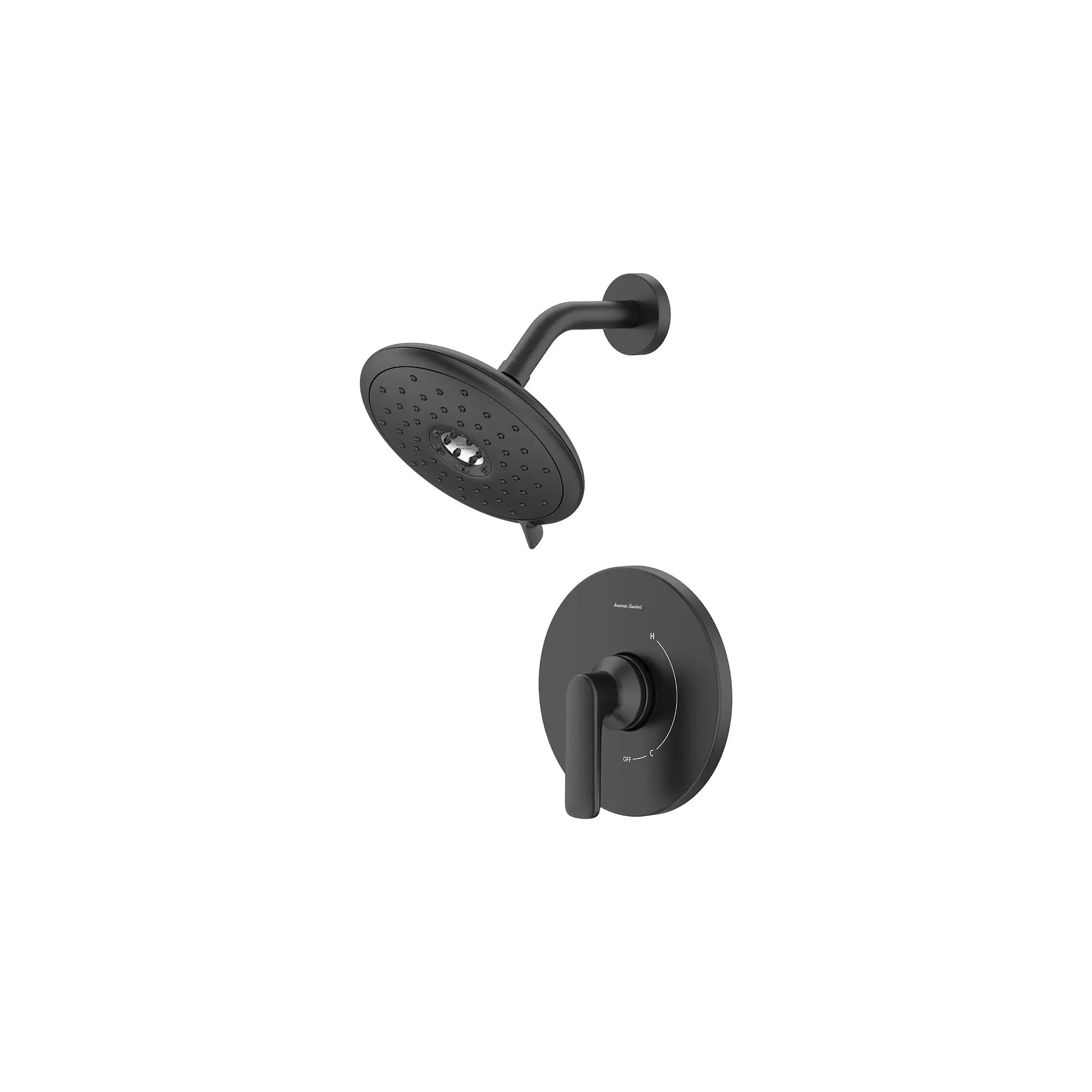 1.8 GPM Water Saving Shower Trim Kit with Double Ceramic Pressure Balance Cartridge & Lever Handle - Perfect for Eco-Friendly Bathrooms & Modern Home Renovations