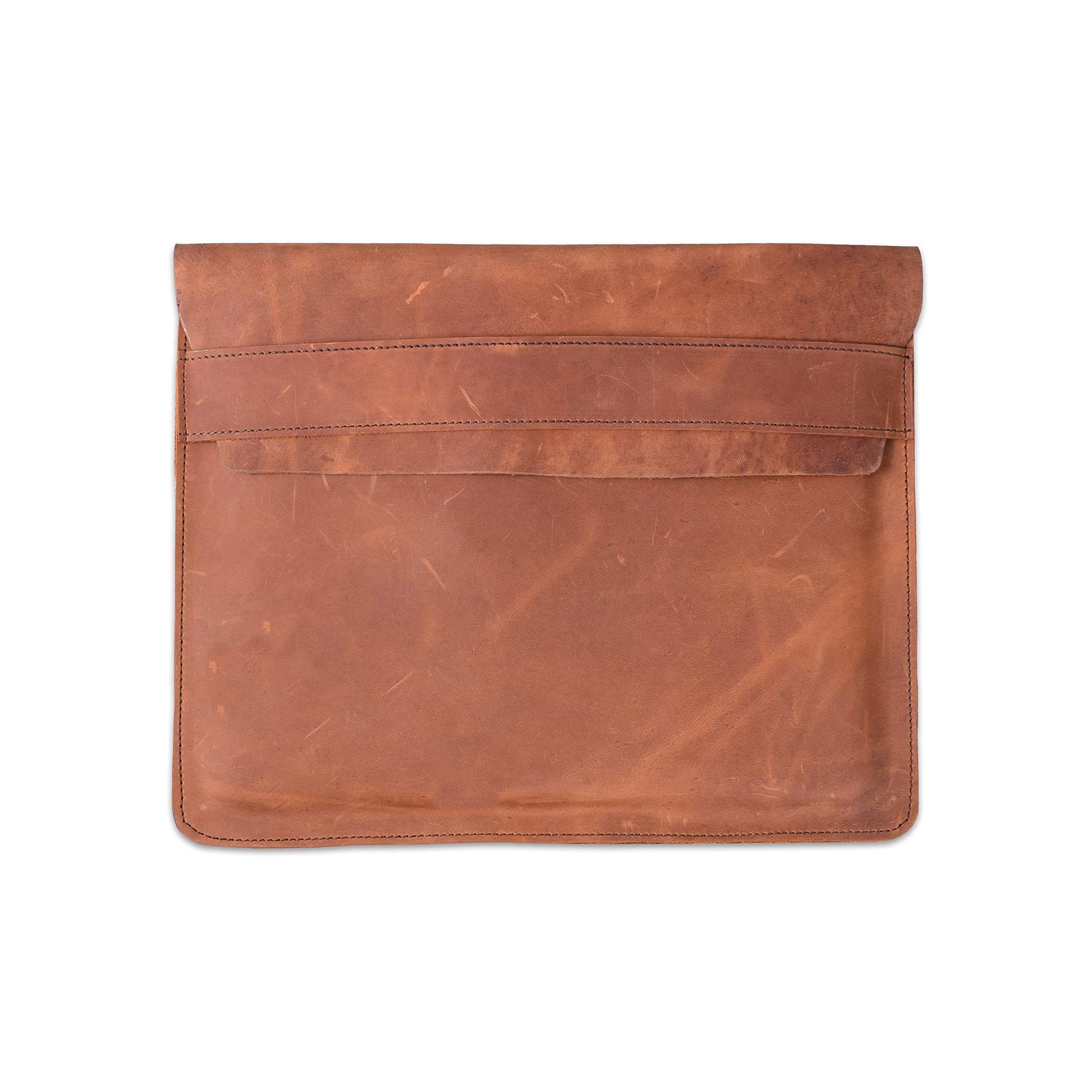 Handmade Crazy Horse Leather MacBook Sleeve for MacBook Air & Pro 13