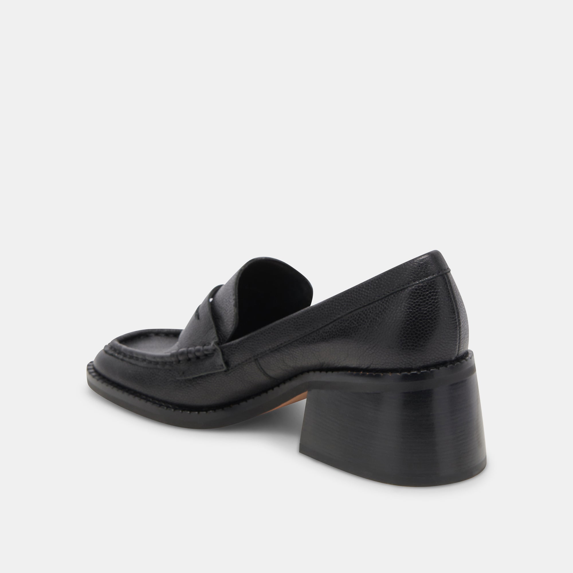 TALIE Men's Loafers - Onyx Black Embossed Leather Slip-On Shoes for Business & Casual Wear | Comfortable & Stylish Dress Shoes for Office, Travel & Everyday Use