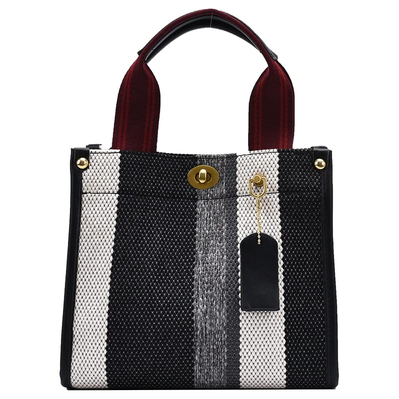 Stylish Large Capacity Canvas Shoulder Bag for Women - Fashion Crossbody Tote & Messenger Purse - Perfect for Work, Travel & Everyday Use