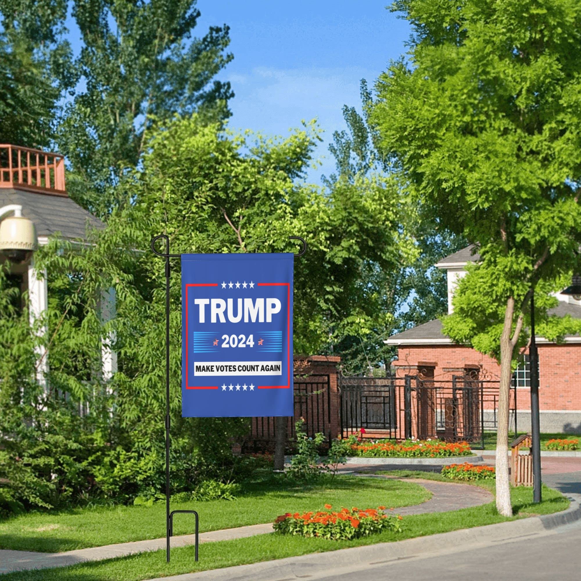 Trump 2024 Flag - Double Sided 12.5