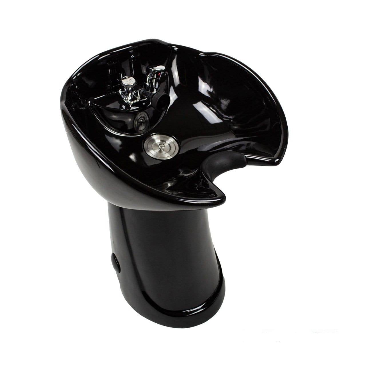 Olympia Free Standing Shampoo Bowl Station - Professional Salon Pedestal Hair Washing Sink for Beauty Parlors & Barber Shops - Perfect for Hair Salons, Spas & Home Use