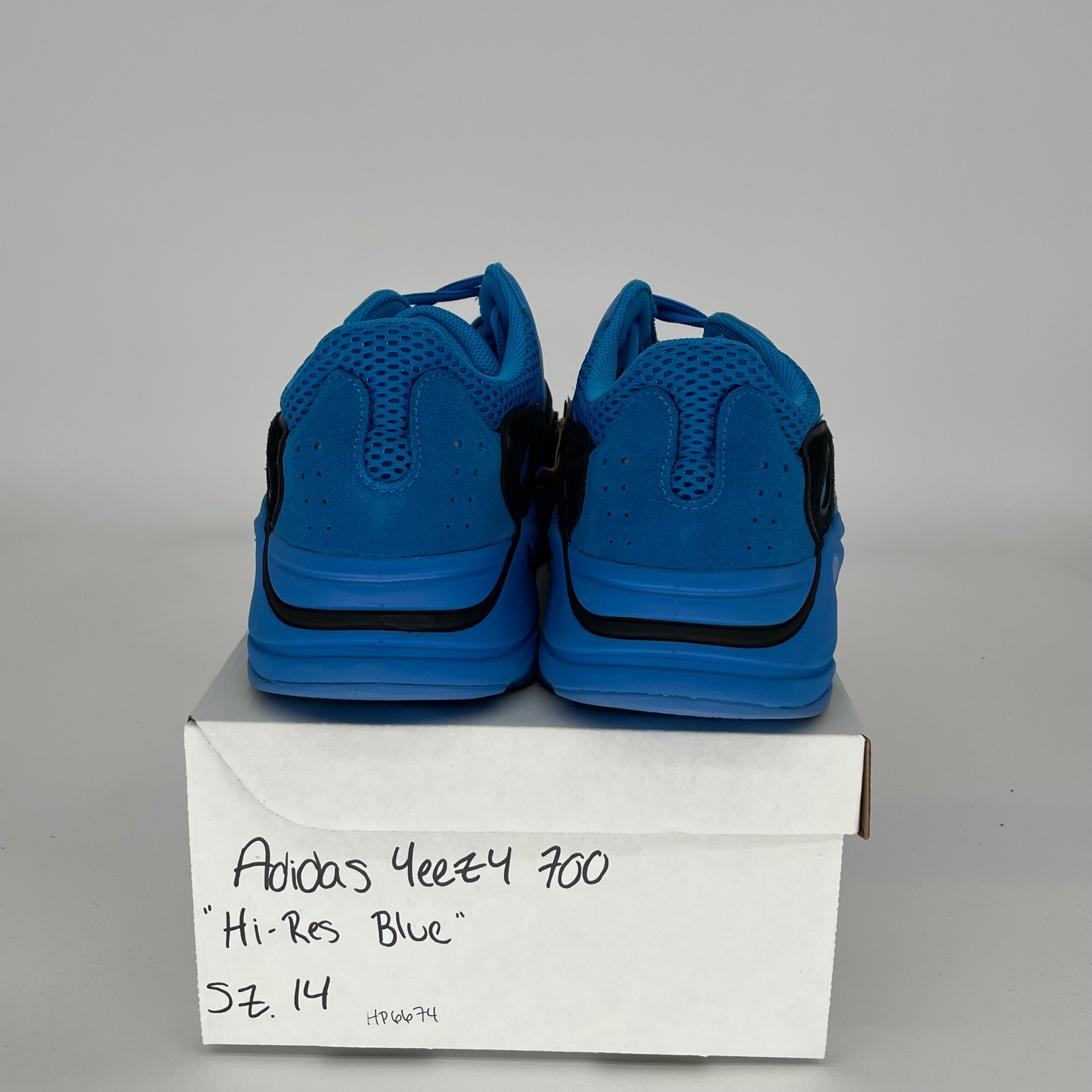 Adidas Yeezy 700 Hi-Res Blue Men's Sneakers Size 14 - HP6674 | Comfortable Running Shoes for Casual Wear & Street Style Fashion