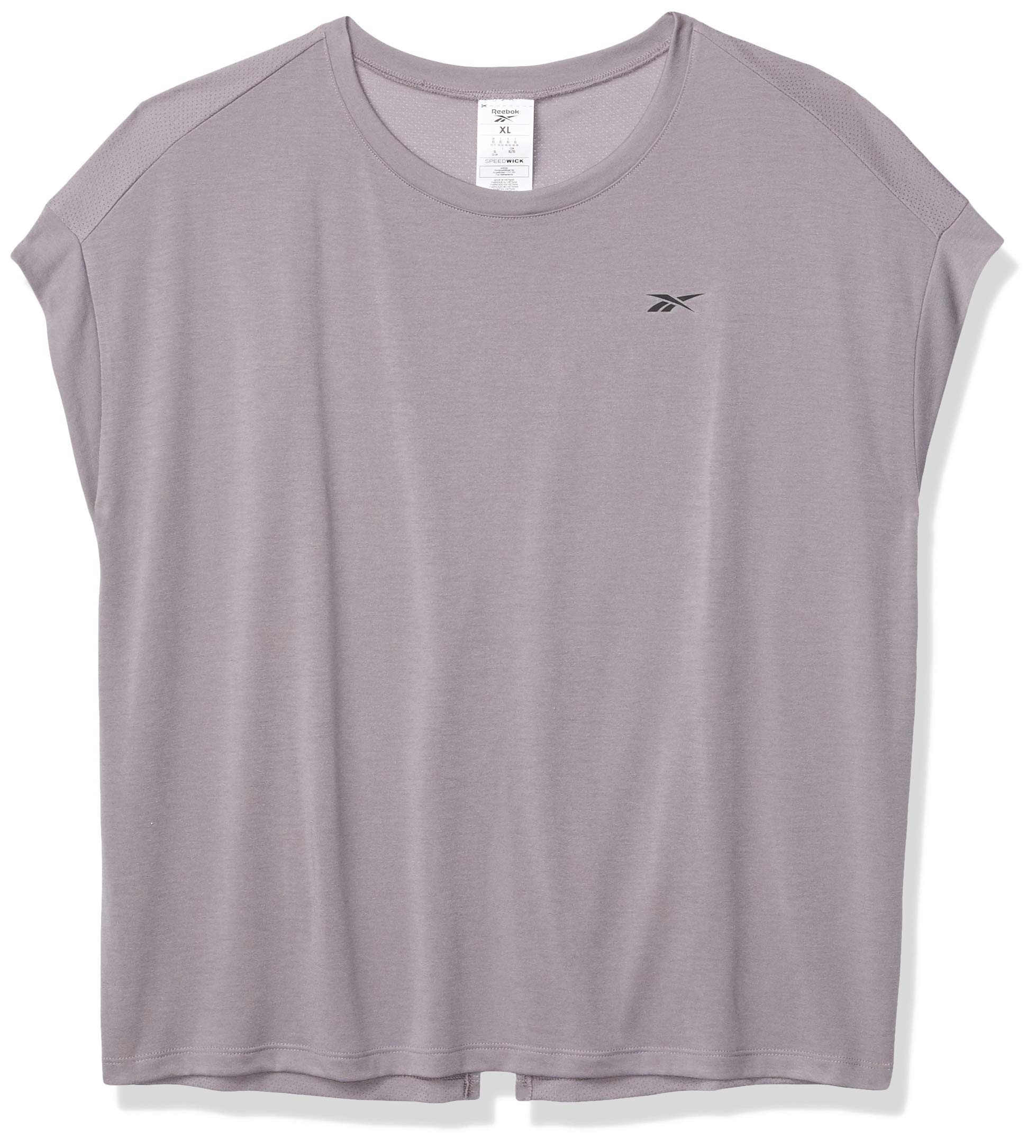Reebok Men's Workout Ready Supremum Detail Tee - Moisture-Wicking Performance T-Shirt for Gym, Running & Training | Athletic Casual Wear
