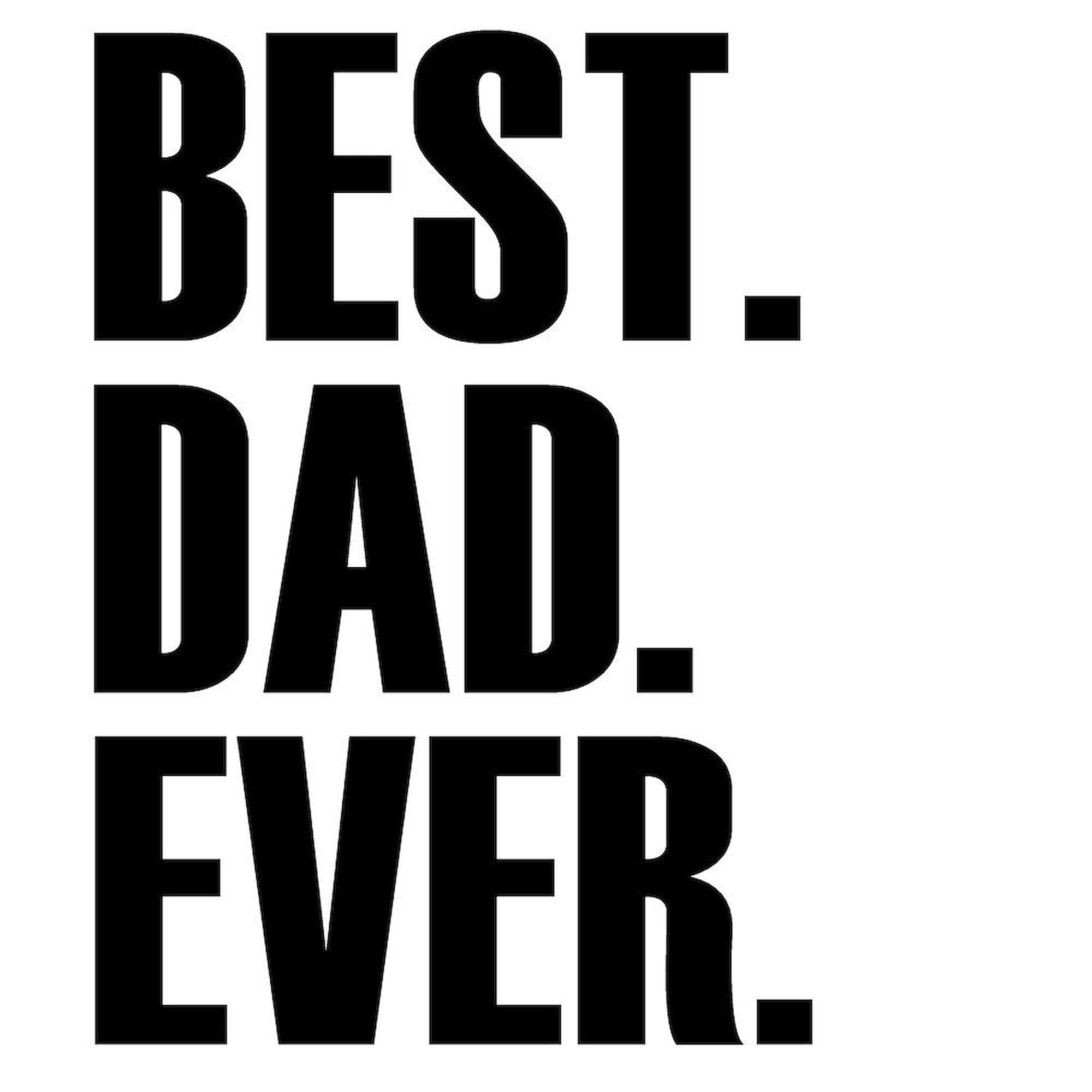 Best Dad Ever 20 oz Ceramic Coffee Mega Mug - Large Insulated Coffee Cup for Office, Home & Gifts | Funny Father's Day Present, Birthday Gift Idea for Dad