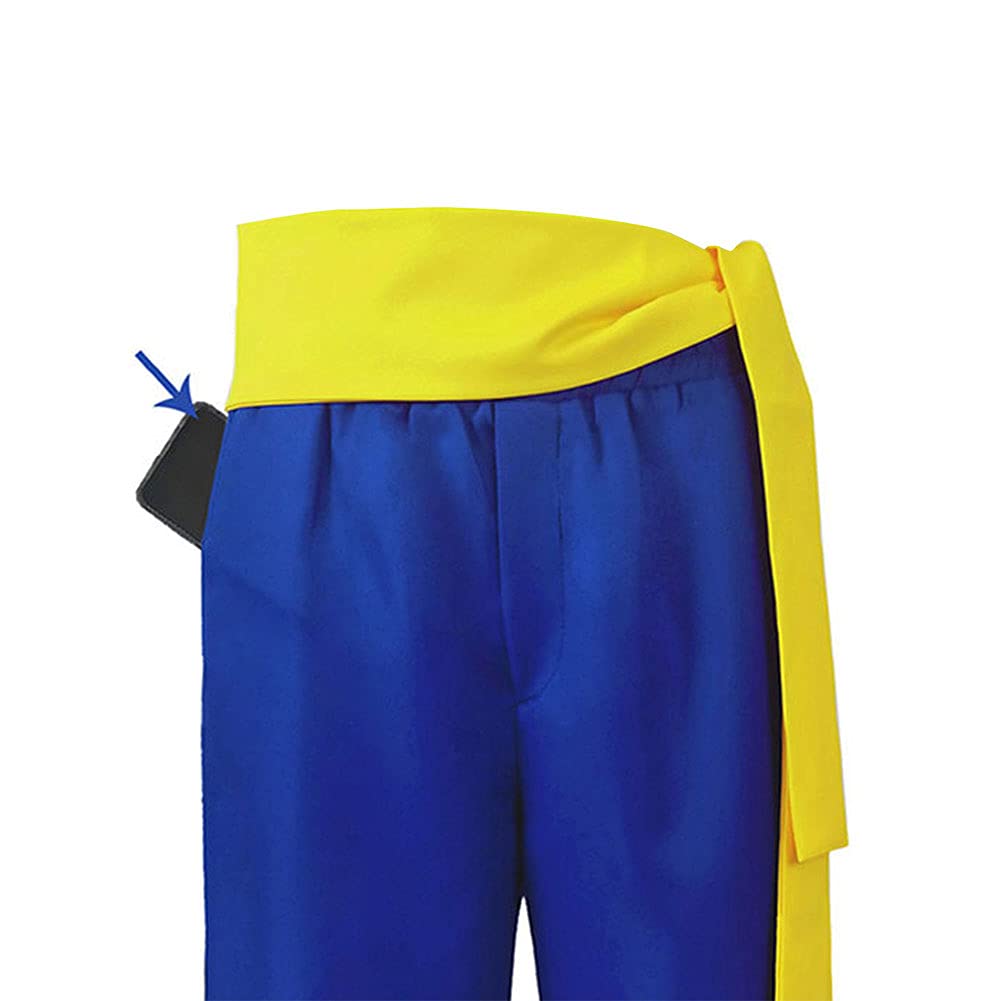 Monkey D. Luffy Anime Cosplay Costume Set with Shorts - One Piece Halloween Outfit for Anime Conventions, Cosplay Events & Halloween Parties
