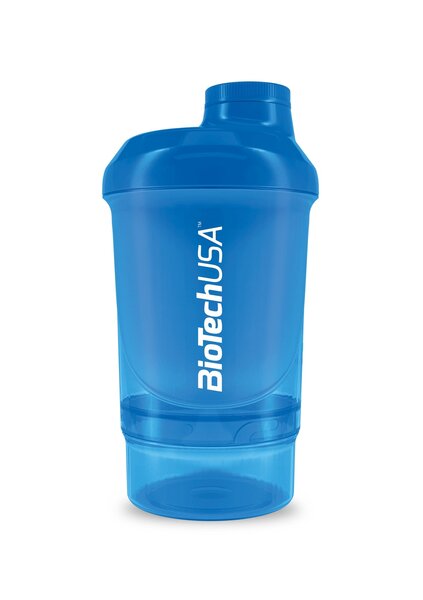 Biotech Wave+ Nano Shaker Bottle - Premium Protein Shaker with Mixing Ball for Gym, Workout & Fitness - Perfect for Protein Powder, Pre-Workout & Post-Workout Drinks